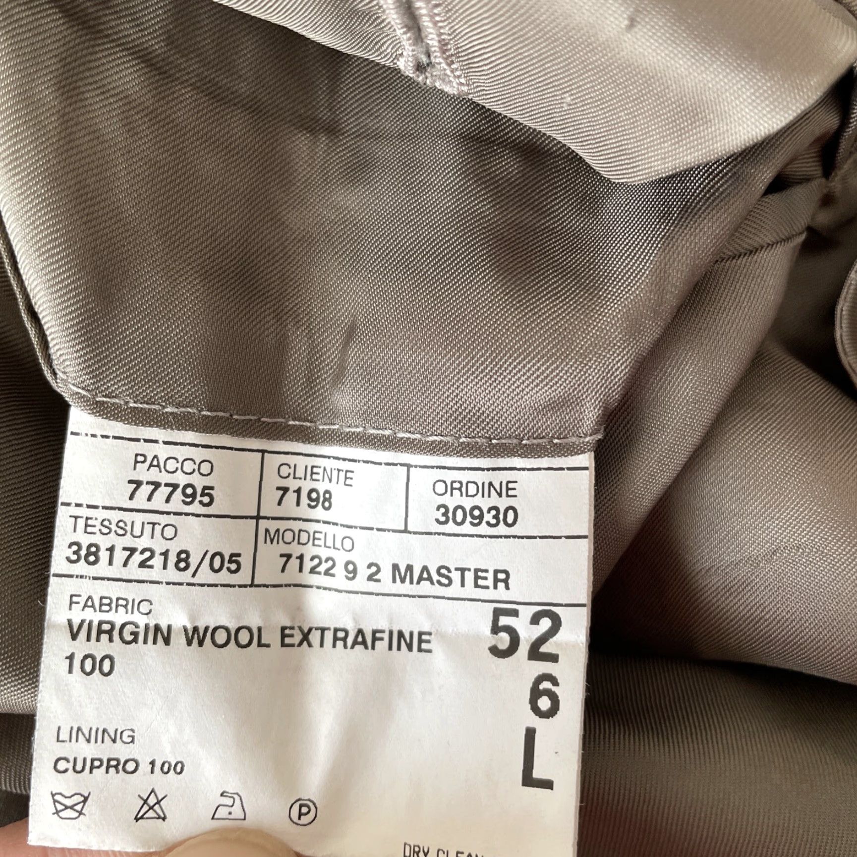 Corneliani Corneliani Blazer Mens 42L Brown Birdseye Merino Wool Sport Jacket Regular Single-Breasted Notch Lapel 3-Button Front Size 42R - 4 Thumbnail