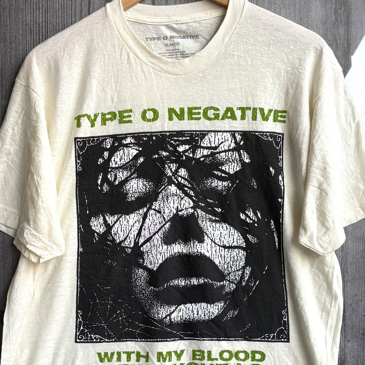 Type O Negative “With My Blood” Shirt – Gothic Doom Metal
