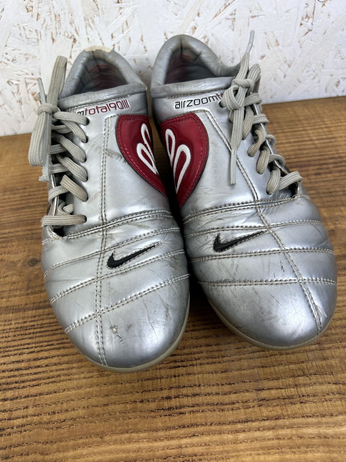 Nike Nike Air Zoom Total 90 III FG Chrome Soccer Cleats EUR40.5 Size US 7.5 / EU 40-41 - 14 Thumbnail