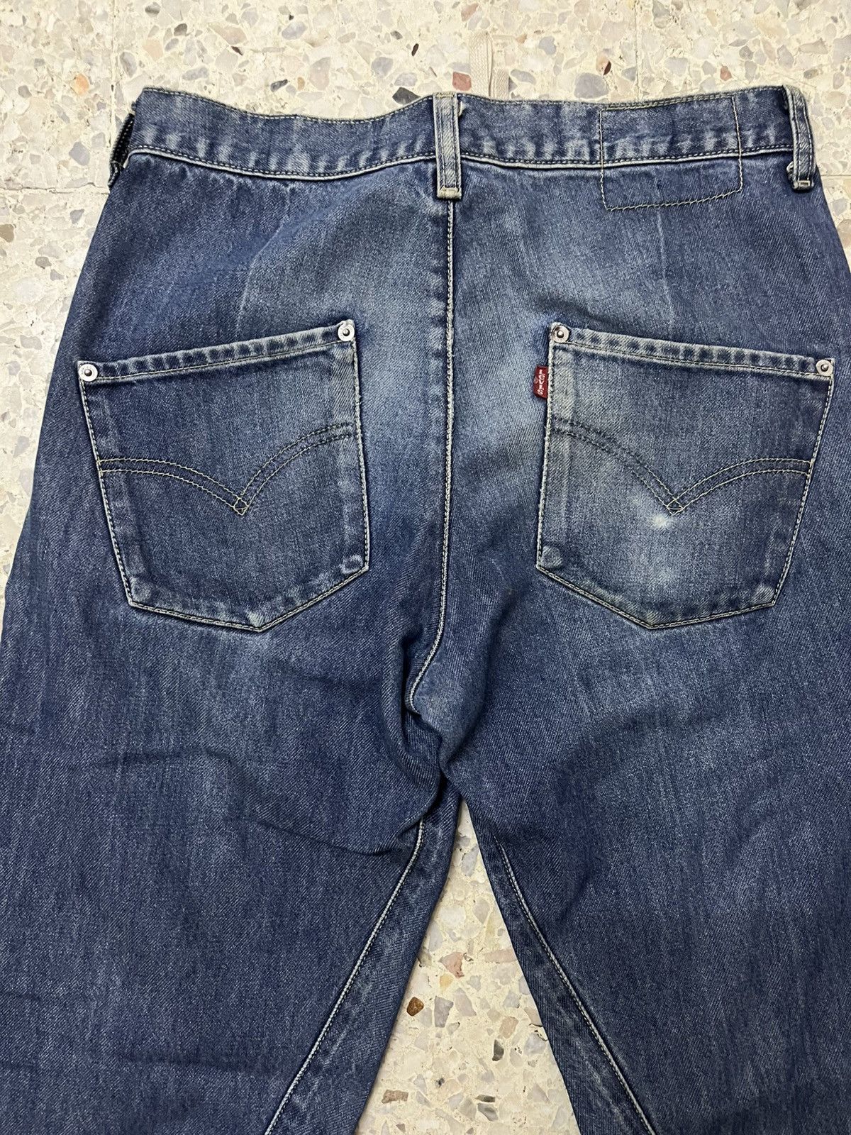 Levi's Vintage Clothing VTG 2000 Levis Engineered Jeans 003 Twisted Leg Archival Y2K Size US 30 / EU 46 - 7 Thumbnail