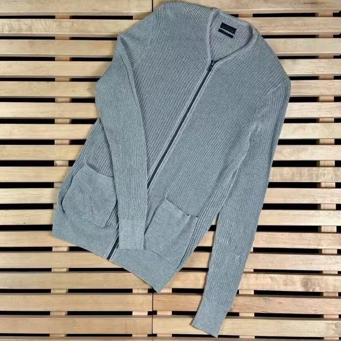 Allsaints Mens Sweater Full Zip Allsaints Grey Size S Size US S / EU 44-46 / 1 - 1 Thumbnail