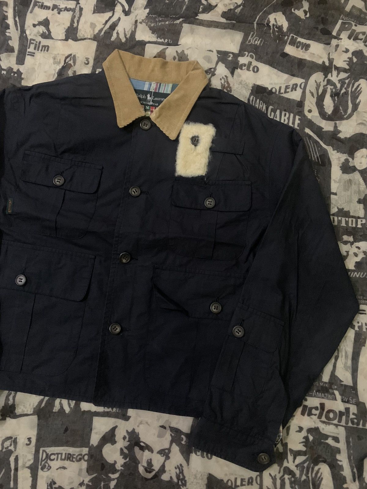 Ralph Lauren 💥Avant Garde Ralph Lauren Rough Wear Jacket Size M / US 6-8 / IT 42-44 - 3 Thumbnail