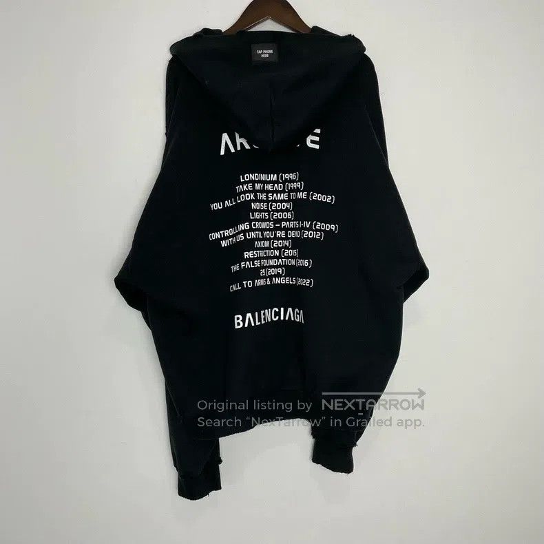 Balenciaga Balenciaga Music series hoodie Size US S / EU 44-46 / 1 - 2 Thumbnail