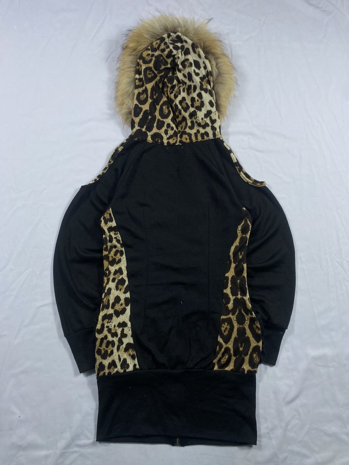 Japanese Brand Japanese ReMix Leopart Fur zip Hoodie Lgb Style Size US S / EU 44-46 / 1 - 2 Thumbnail