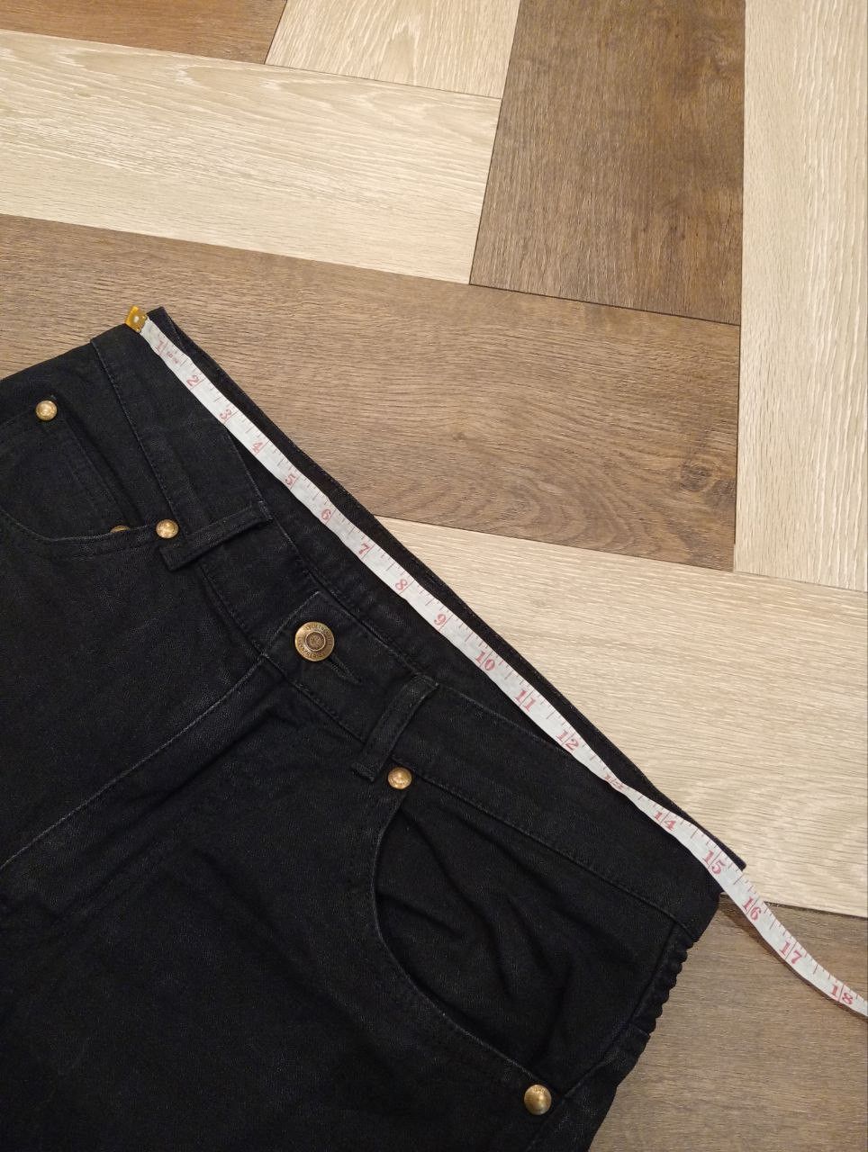 Japanese Brand JAPANESE 1 PIU 1 UGUALE 3 BIKER DENIM PANTS Size US 31 - 16 Thumbnail