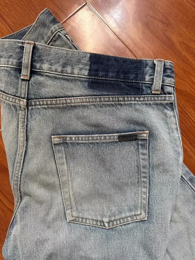 Saint Laurent Paris Saint Laurent D18 Blue Denim Jeans. Size US 29 - 4 Thumbnail