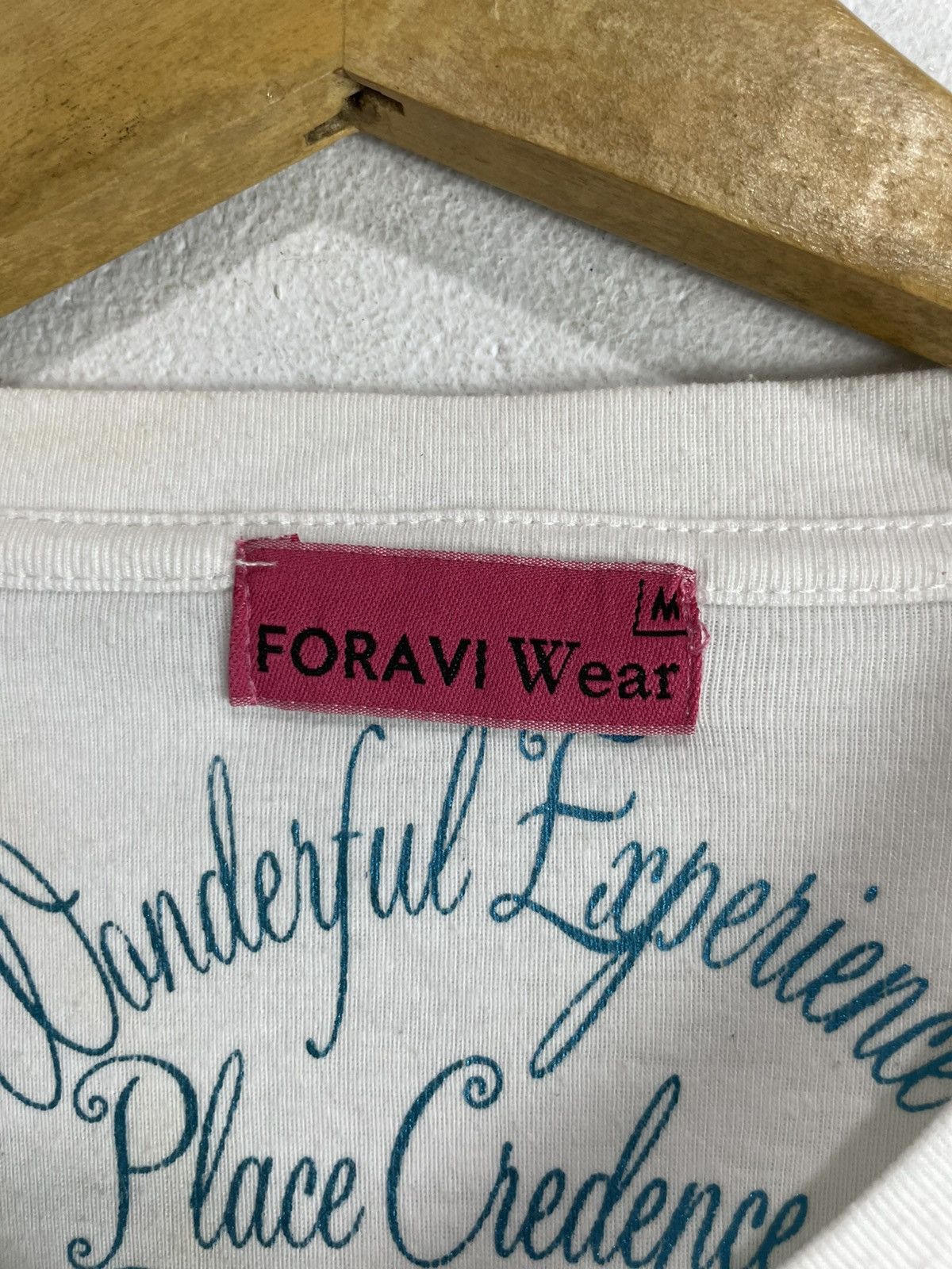 Hysteric Glamour Foraviwear Japan Poem Studded Vneck Tee y2k Size M / US 6-8 / IT 42-44 - 5 Thumbnail