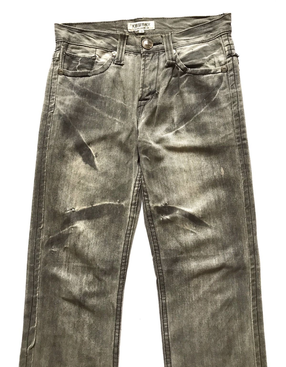 Japanese Brand × LOWBOX LOWBOX DISTRESSED JEANS Size US 29 - 2 Thumbnail