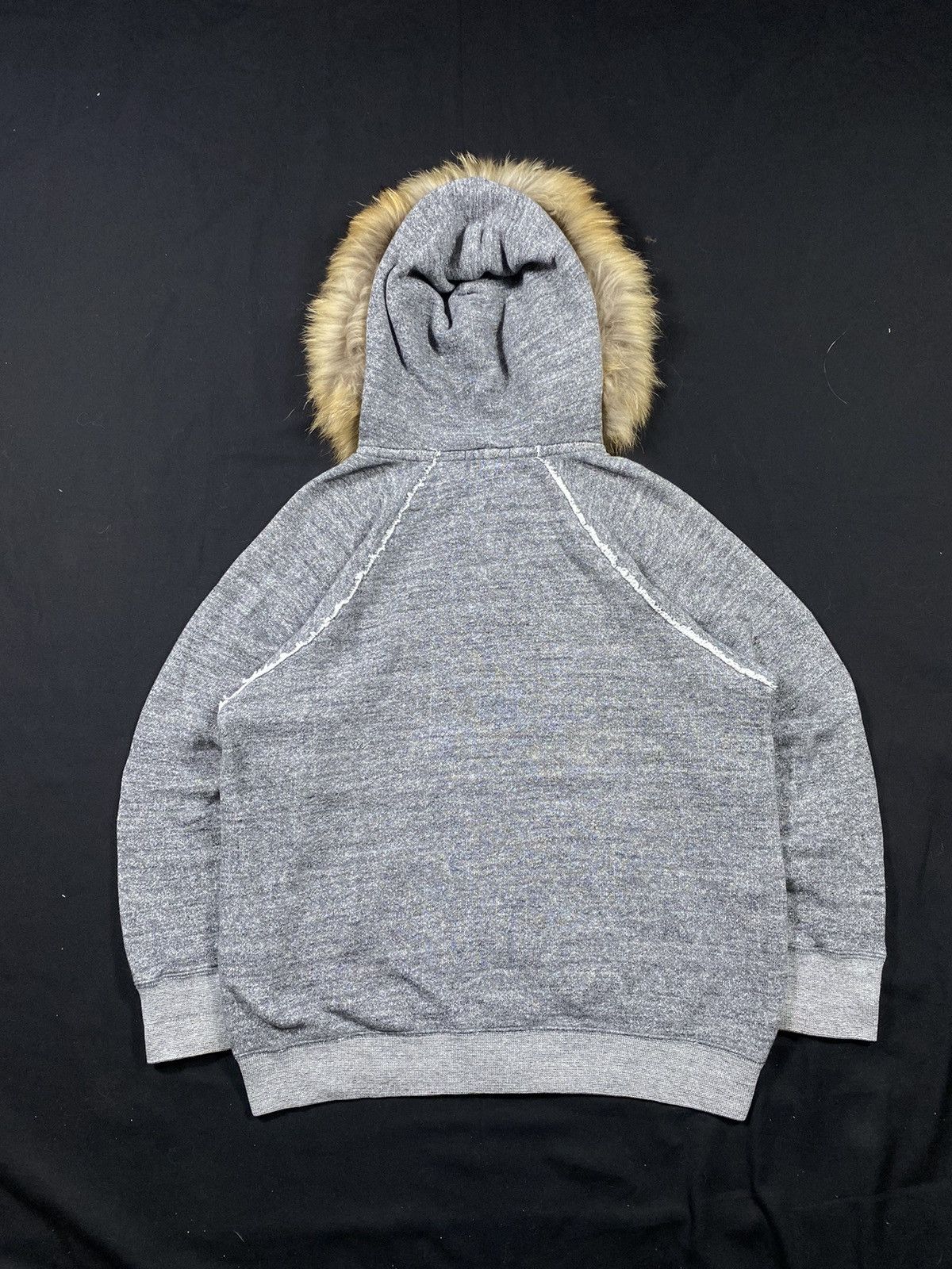 20471120 Vintage Japanese L.T.S Zip Fur Hoodie Size US L / EU 52-54 / 3 - 2 Thumbnail