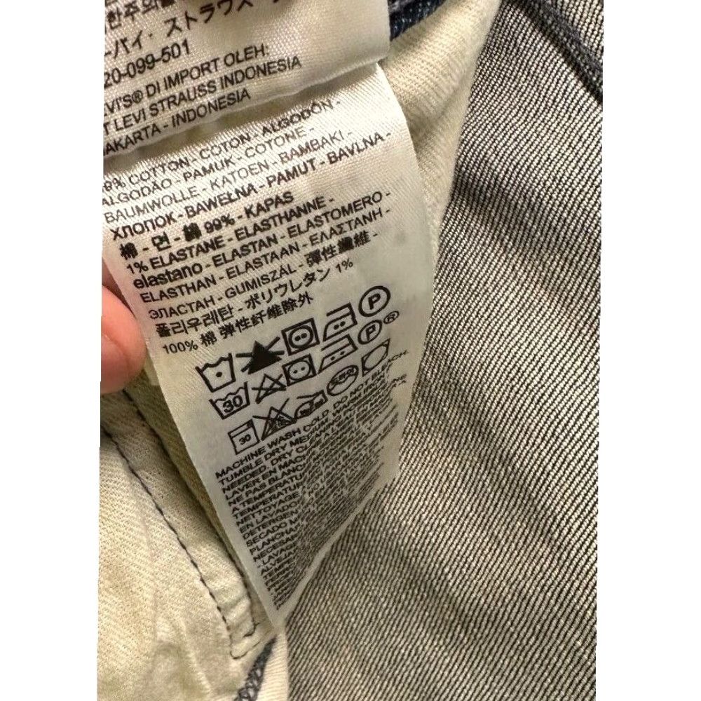 Levi's Levi's 514 Jeans Mens 38X30 Blue Slim Straight 5 Pockets Denim Pants Regular Inseam 30 Size US 38 / EU 54 - 5 Thumbnail