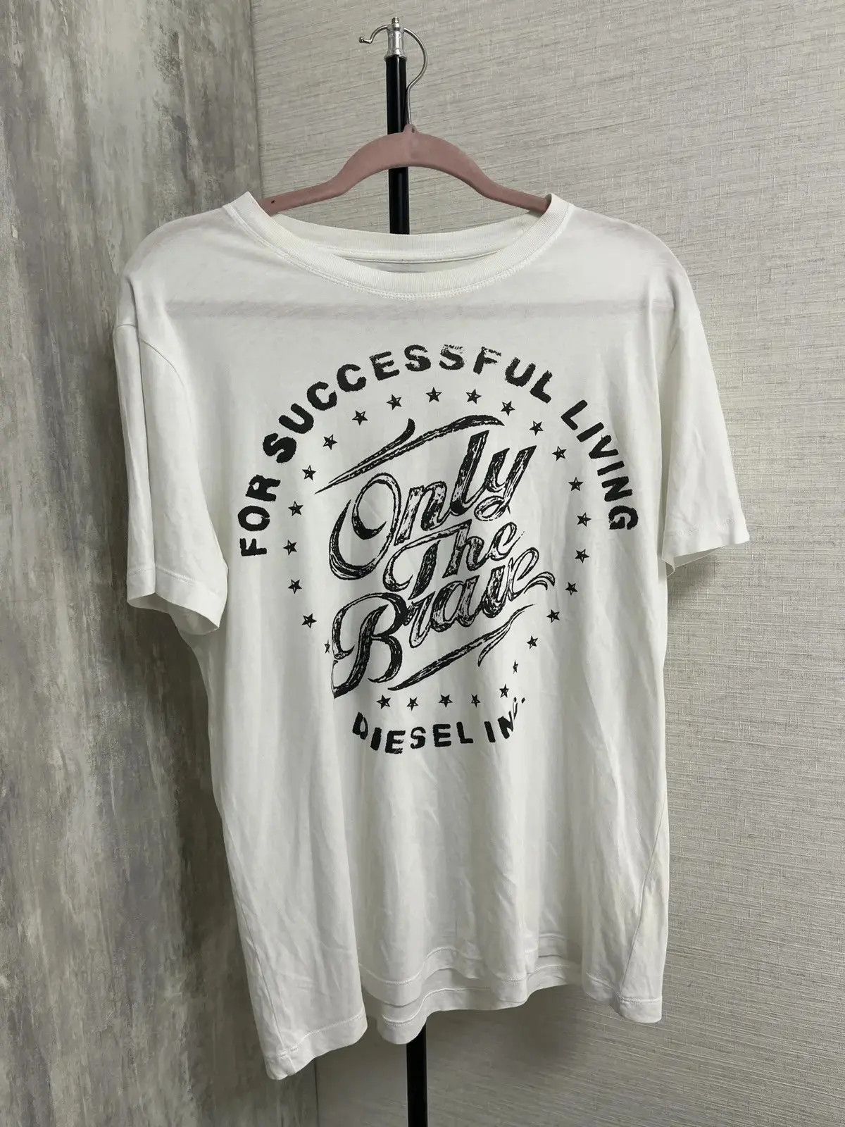 【極美品】ディーゼル　Tシャツ　ホワイト M ONLY THE BRAVE 楽天市場】ディーゼル Tシャツ 00SH13 0BASU SUPERIOR DIESEL