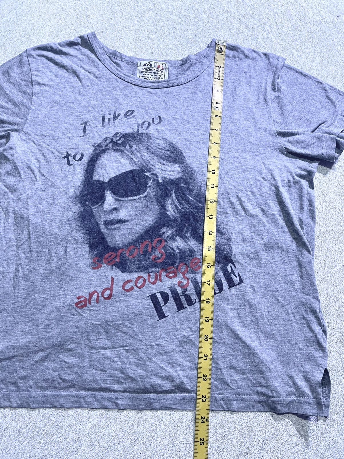 Hysteric Glamour Y2K DATUM LINE HYSTERIC GLAMOUR STYLE TSHIRT Size M / US 6-8 / IT 42-44 - 6 Thumbnail