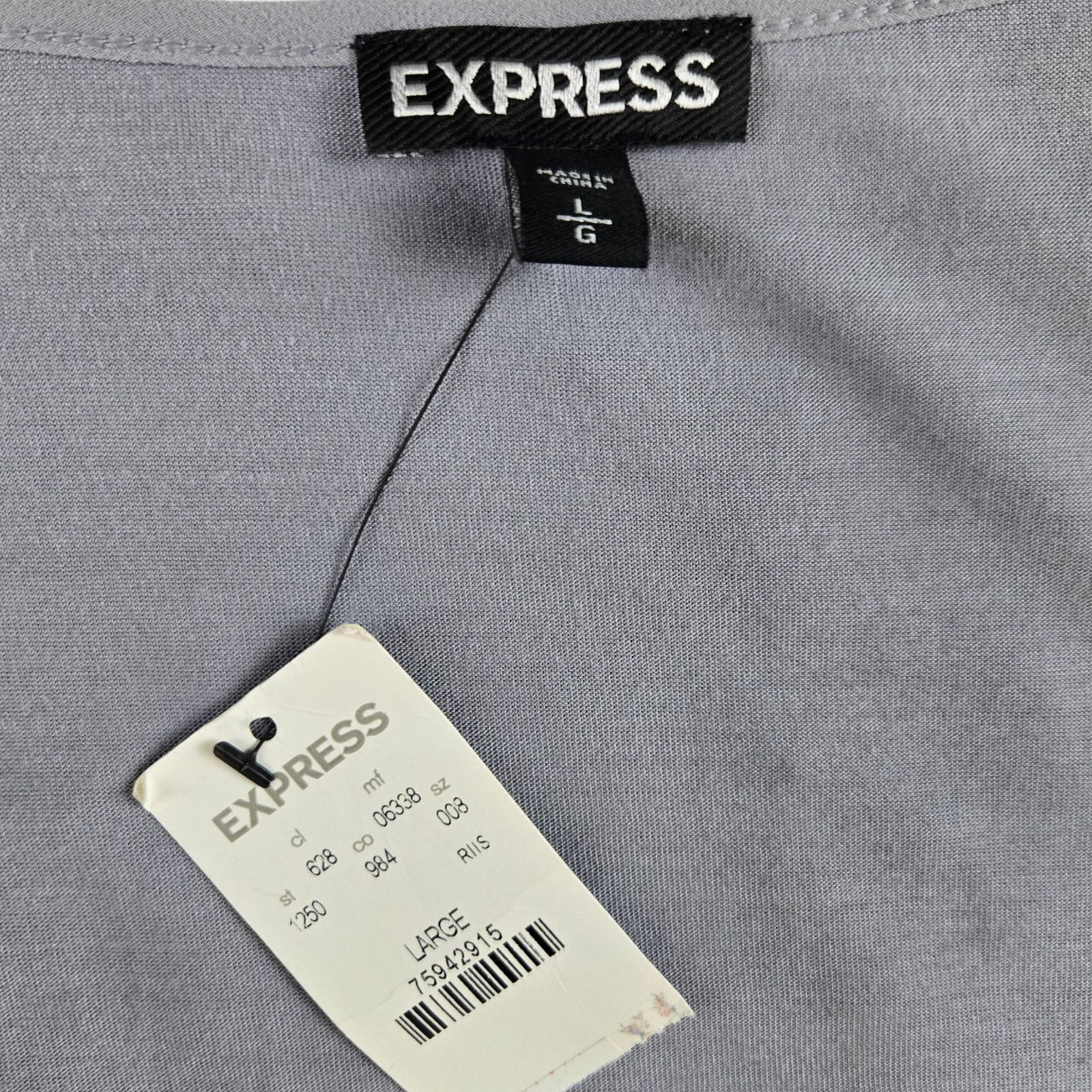 Express Express Silver Sequin Partywear Top Size Large Size L / US 10 / IT 46 - 5 Thumbnail