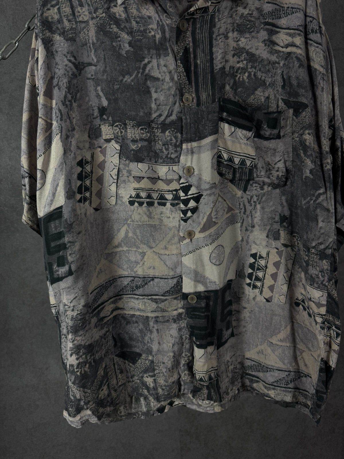 Vintage Art vintage crazy designer shirt Size US XL / EU 56 / 4 - 3 Thumbnail