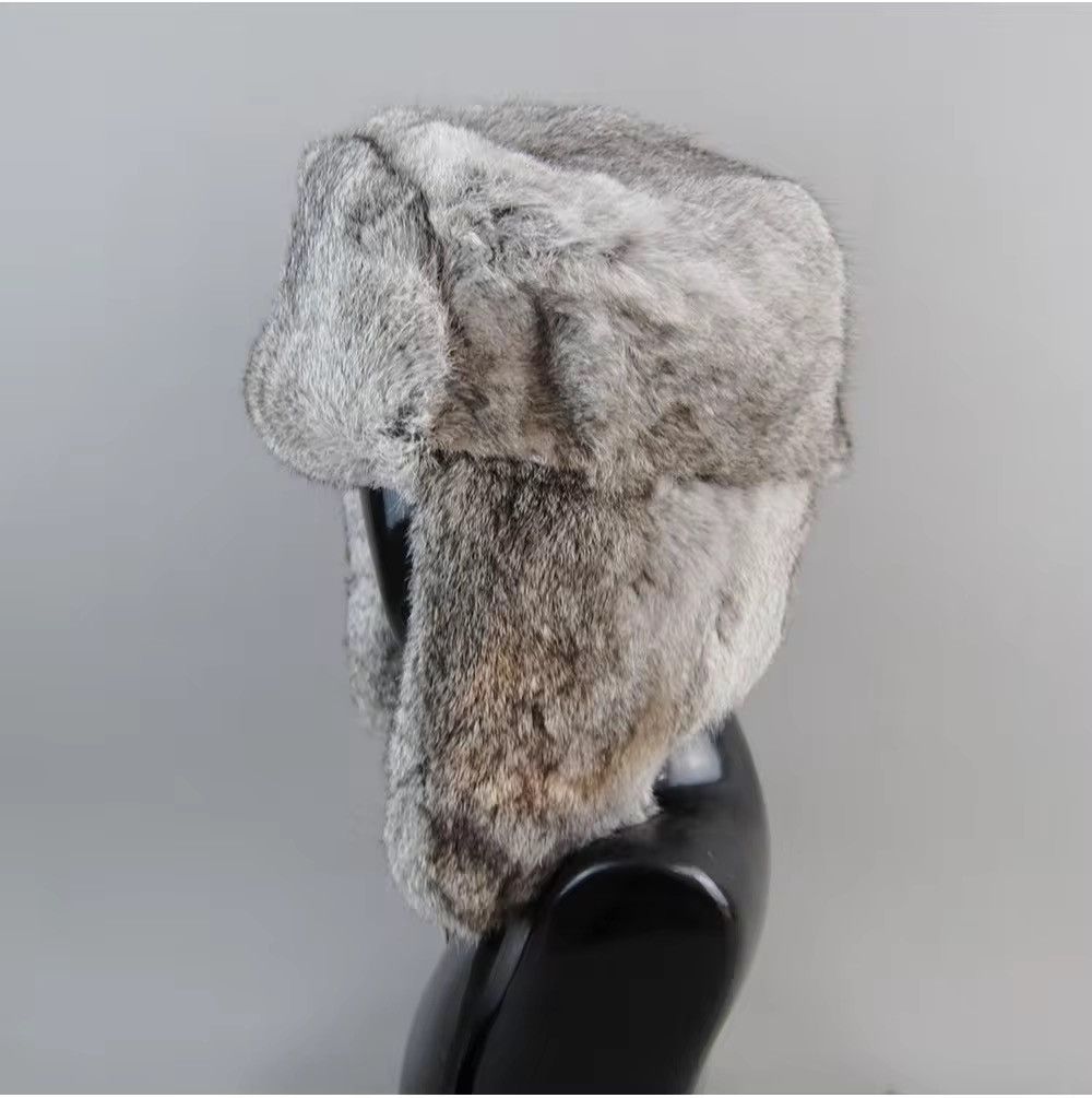 Japanese Brand × Vintage Unisex Artificial Rabbit Fur Earmuffs Hat Size ONE SIZE - 4 Thumbnail