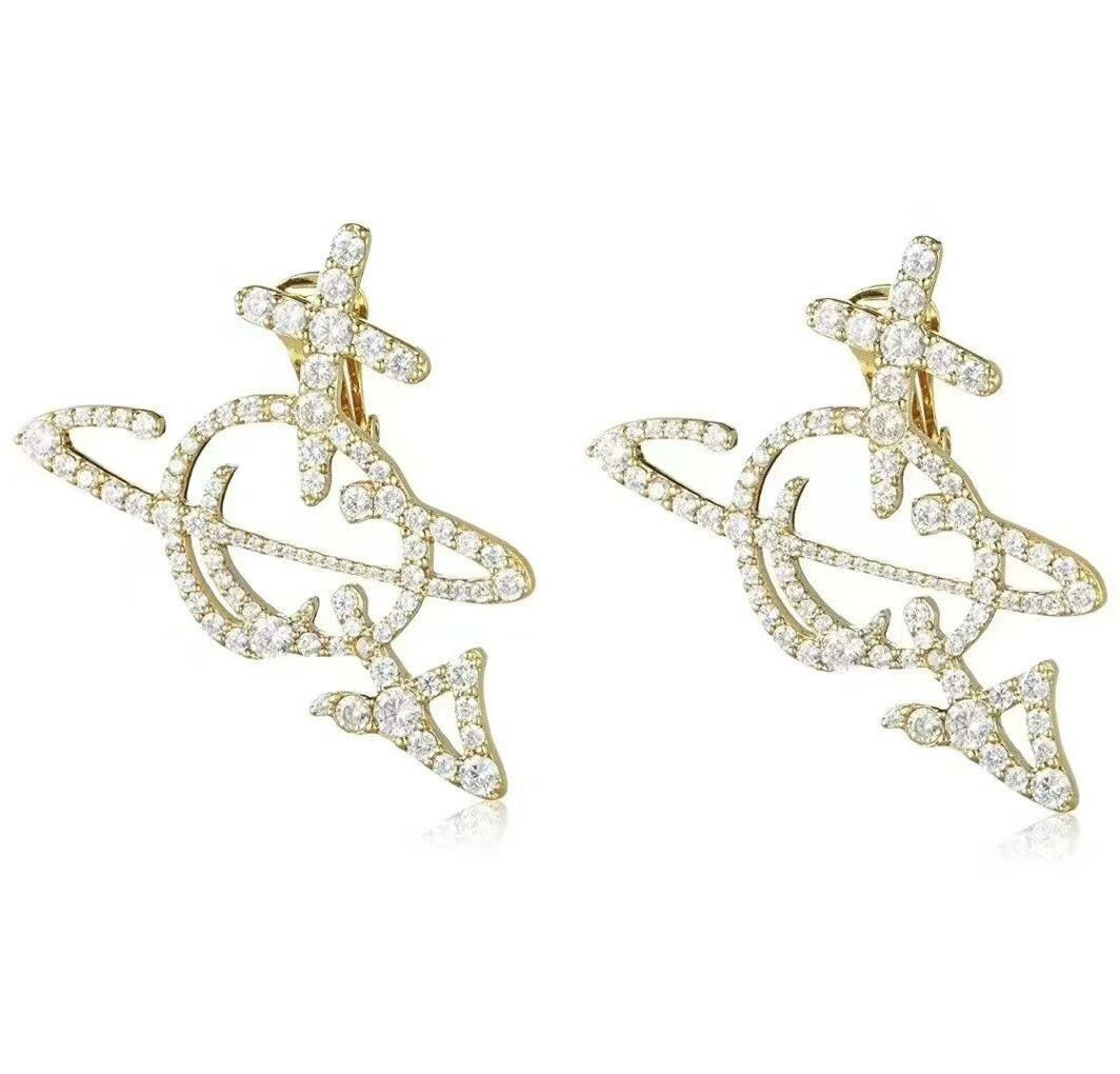 Vivienne Westwood vivienne westwood giant arrow earrings in gold Size ONE SIZE - 1 Thumbnail
