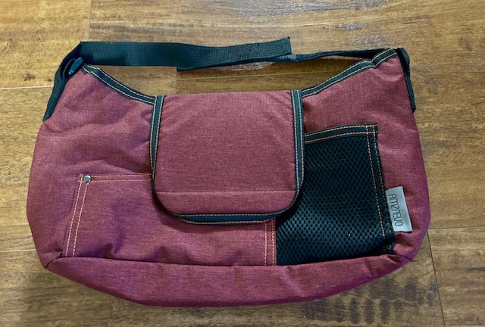 Other AMZNEVO Red Black Stroller Attachable Bag Multiple Pockets Size ONE SIZE - 1 Thumbnail