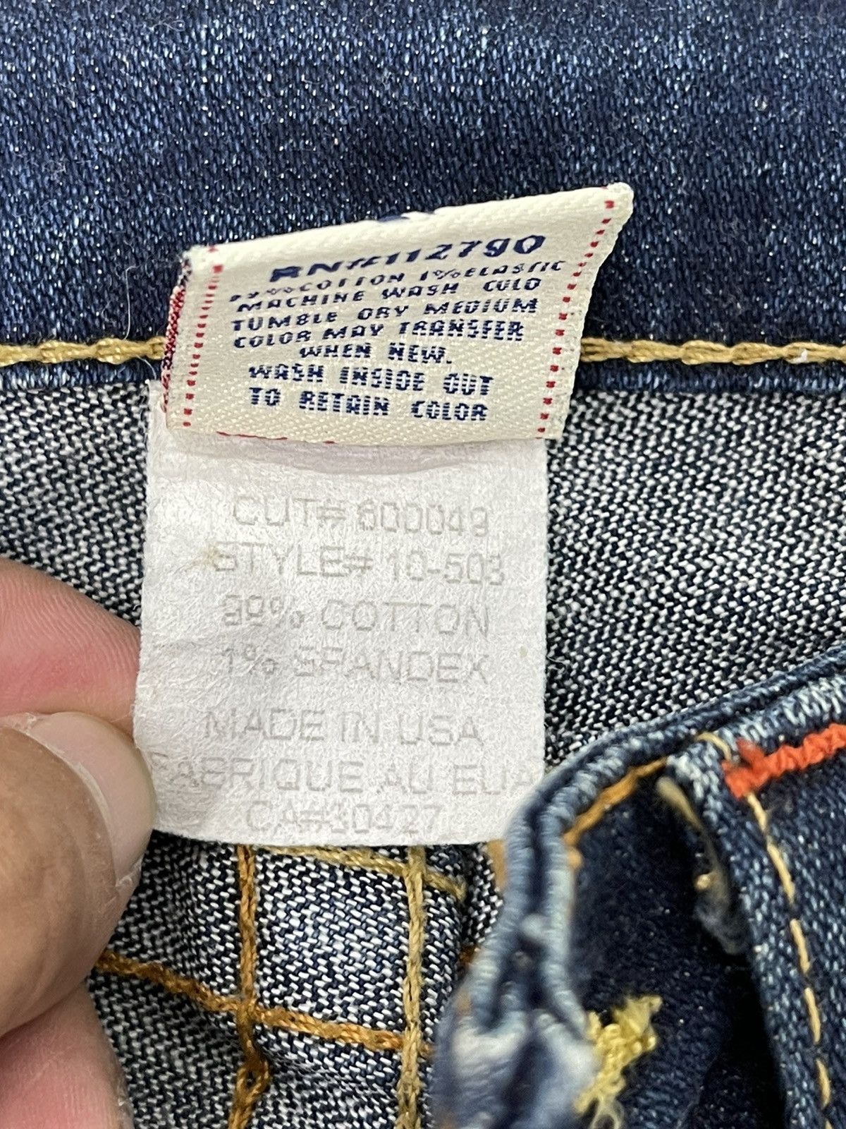 True Religion Flare Jeans Skinny True Religion Stretch Distress Denim 6🟦3 Size US 28 / EU 44 - 21 Thumbnail