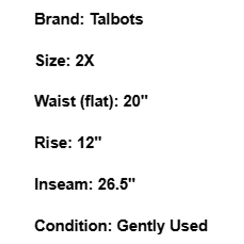 Talbots Talbots Dress Pants High Rise Business Casual Plus Size 2X Size 40" / US 18 - 5 Thumbnail