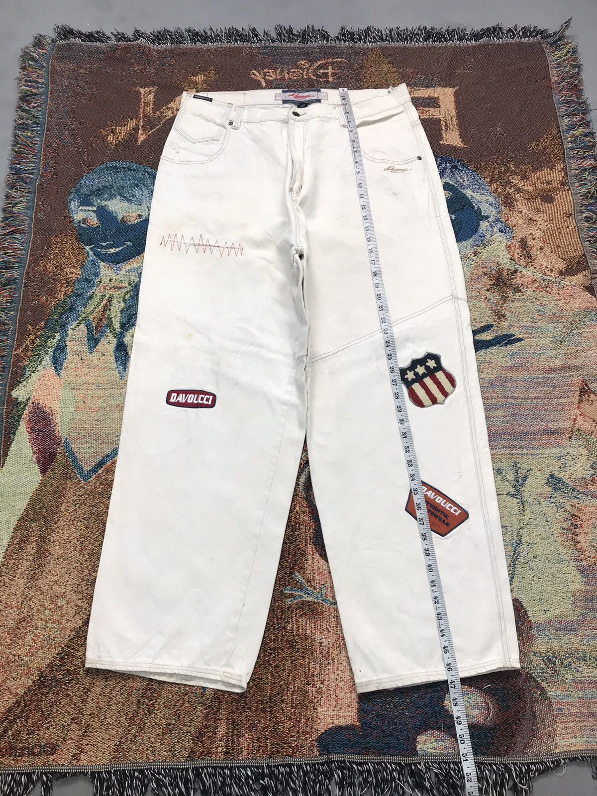 Other Vintage HipHop patched baggy denim Size US 40 / EU 56 - 8 Thumbnail