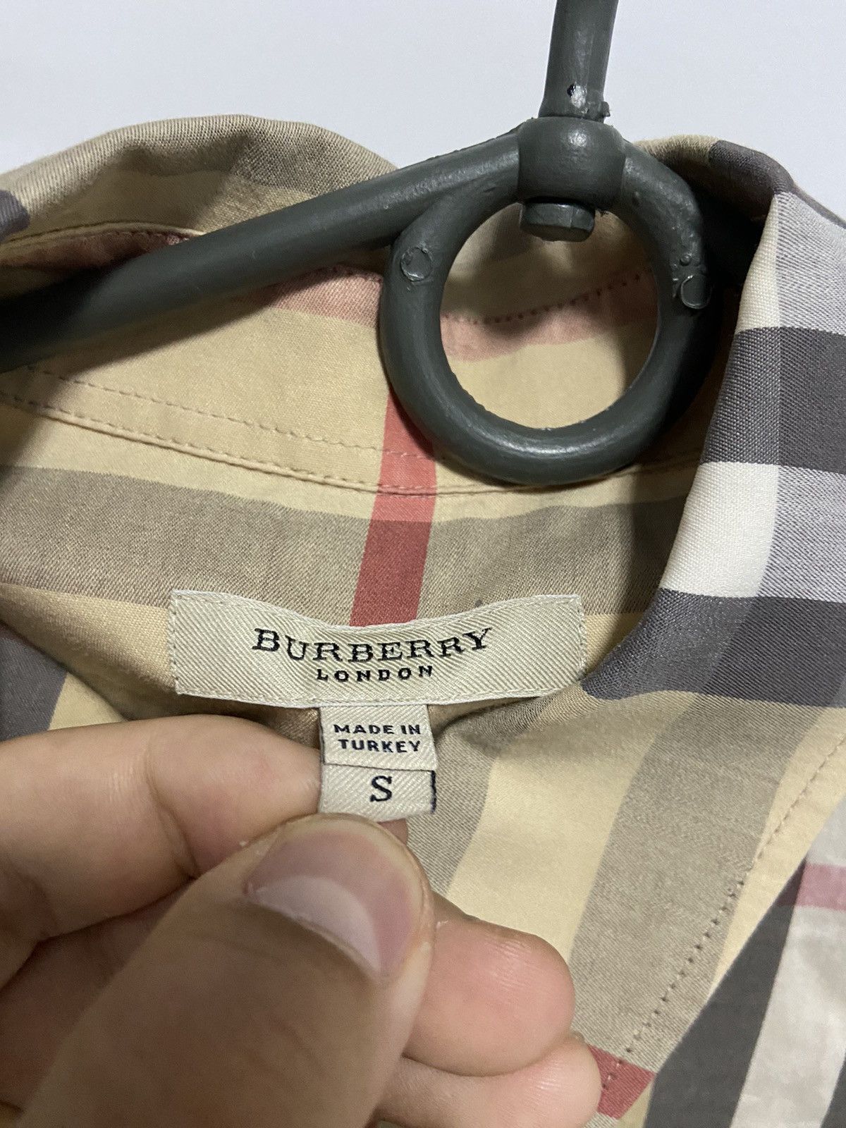 Burberry Burberry nova check buttons vintage overprint womens Size S / US 4 / IT 40 - 6 Thumbnail