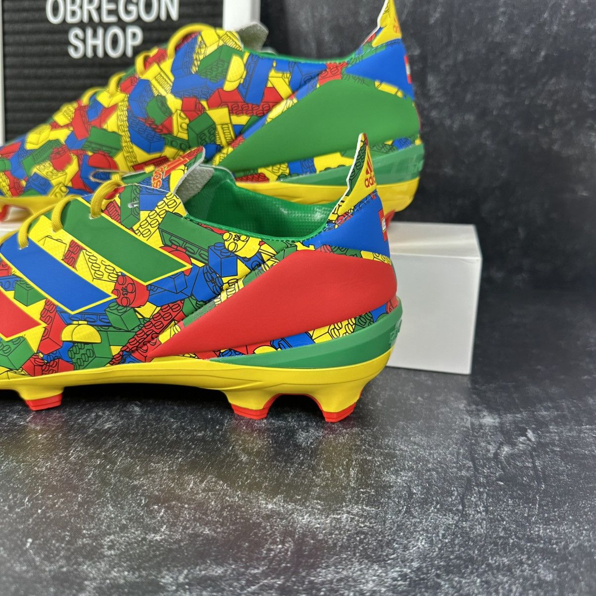 Adidas LEGO X GAMEMODE FG TEAM YELLOW RED BRICKS MENS SOCCER CLEATS Size US 7.5 / EU 40-41 - 9 Thumbnail