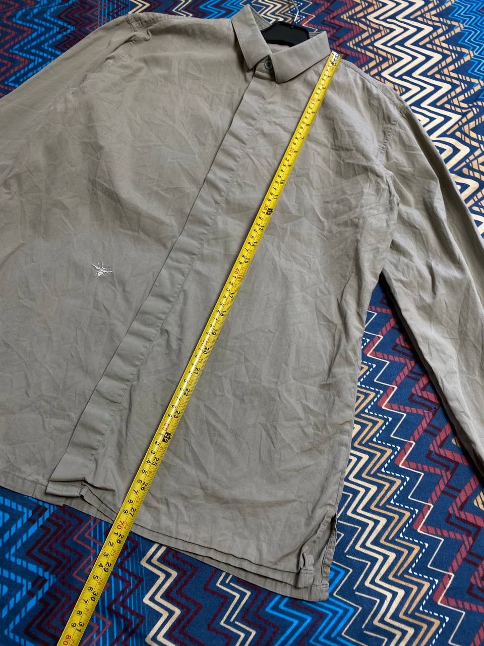 Dior × Vintage Dior Vintage Shirt Button Up Mini Logo Size US M / EU 48-50 / 2 - 10 Thumbnail