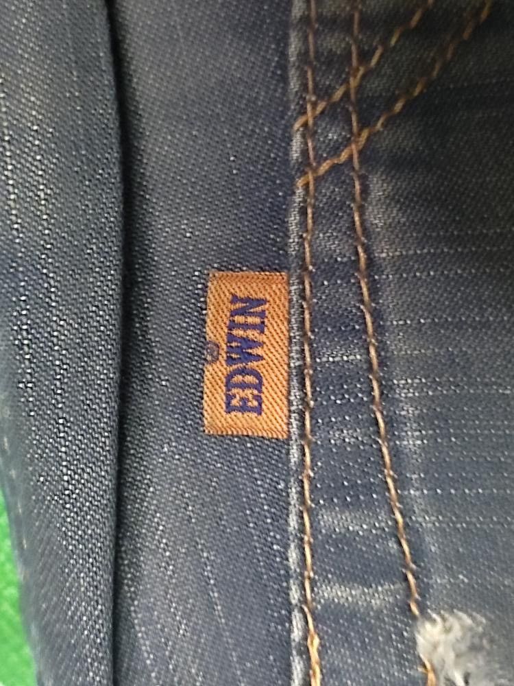 Edwin × Japanese Brand × Vintage VINTAGE EDWIN 505 SELVEDGE DENIM RARE Size US 33 - 11 Thumbnail