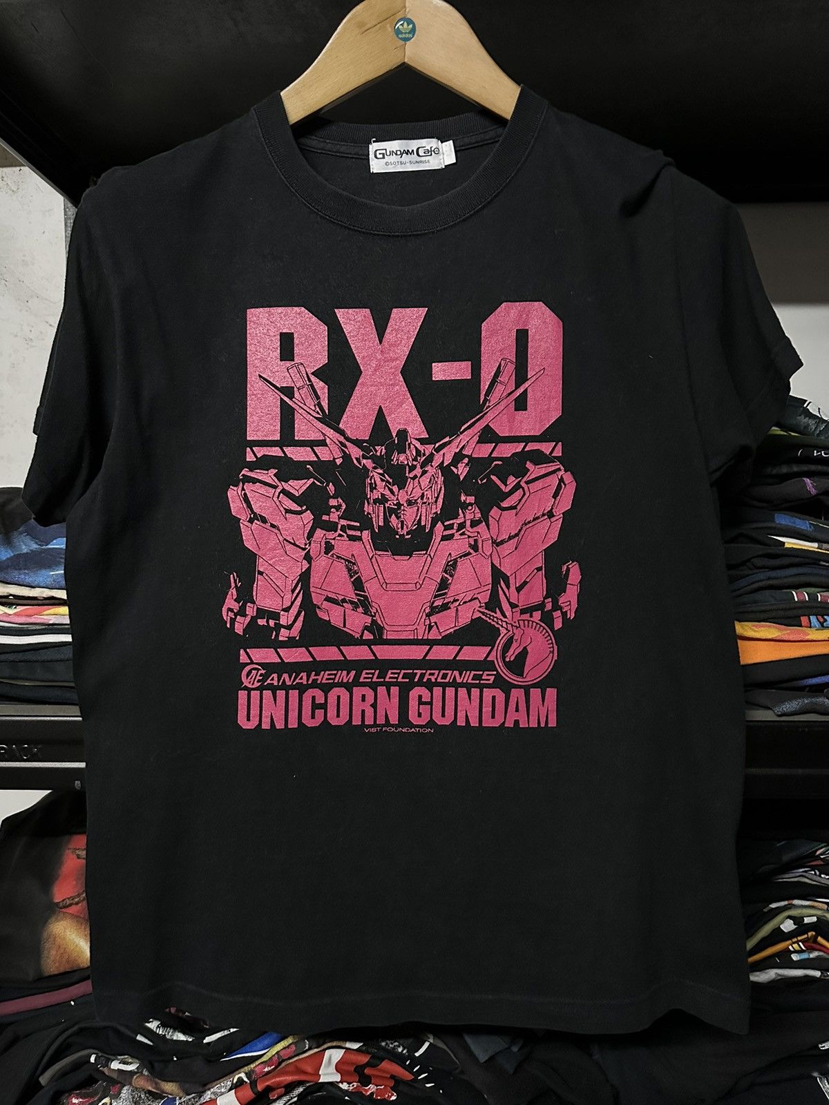 Anime × Vintage Vintage Anaheim Electronics Unicorn GUNDAM Anime Faded Tee Size US M / EU 48-50 / 2 - 1 Thumbnail