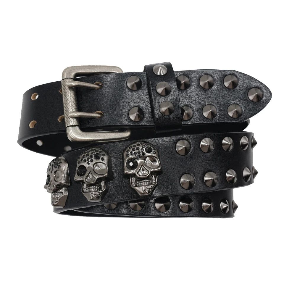 Japanese Brand Punk rock skull belt Size ONE SIZE - 4 Thumbnail