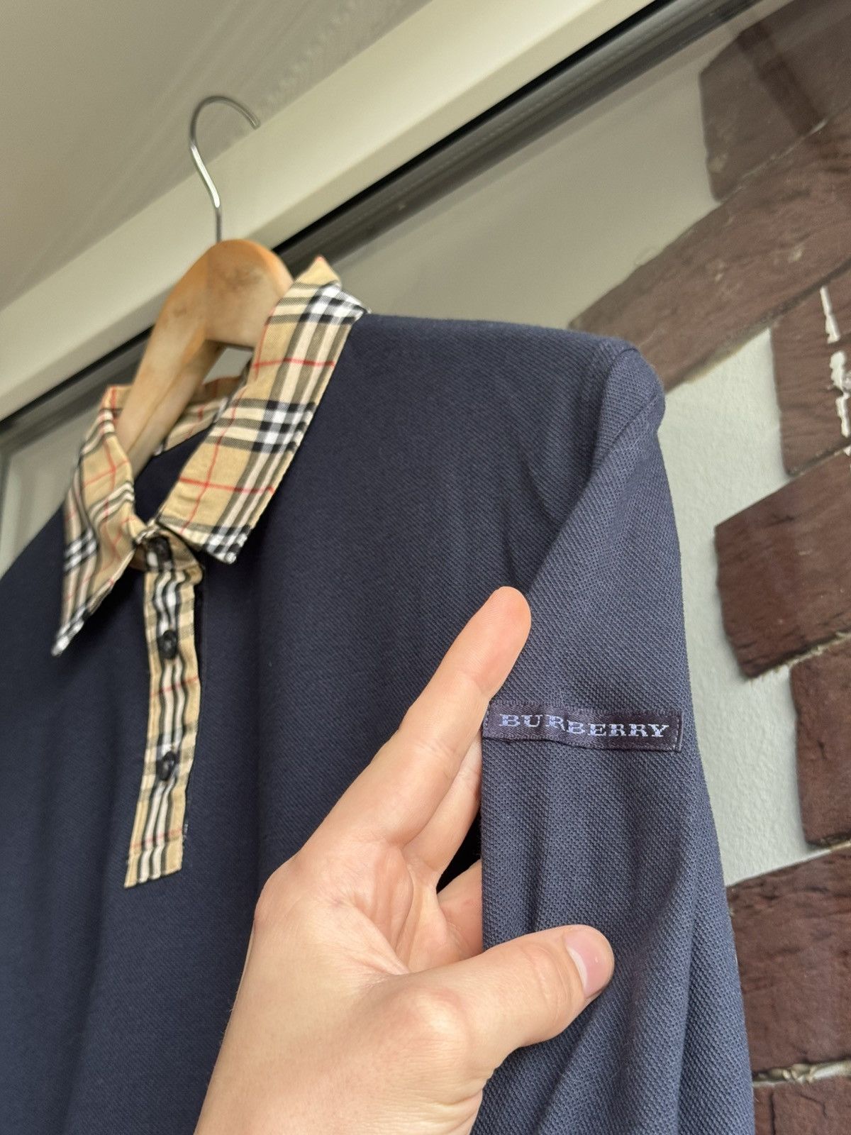 Burberry Vintage Barberry Long Sleeve Luxury Size US M / EU 48-50 / 2 - 8 Thumbnail