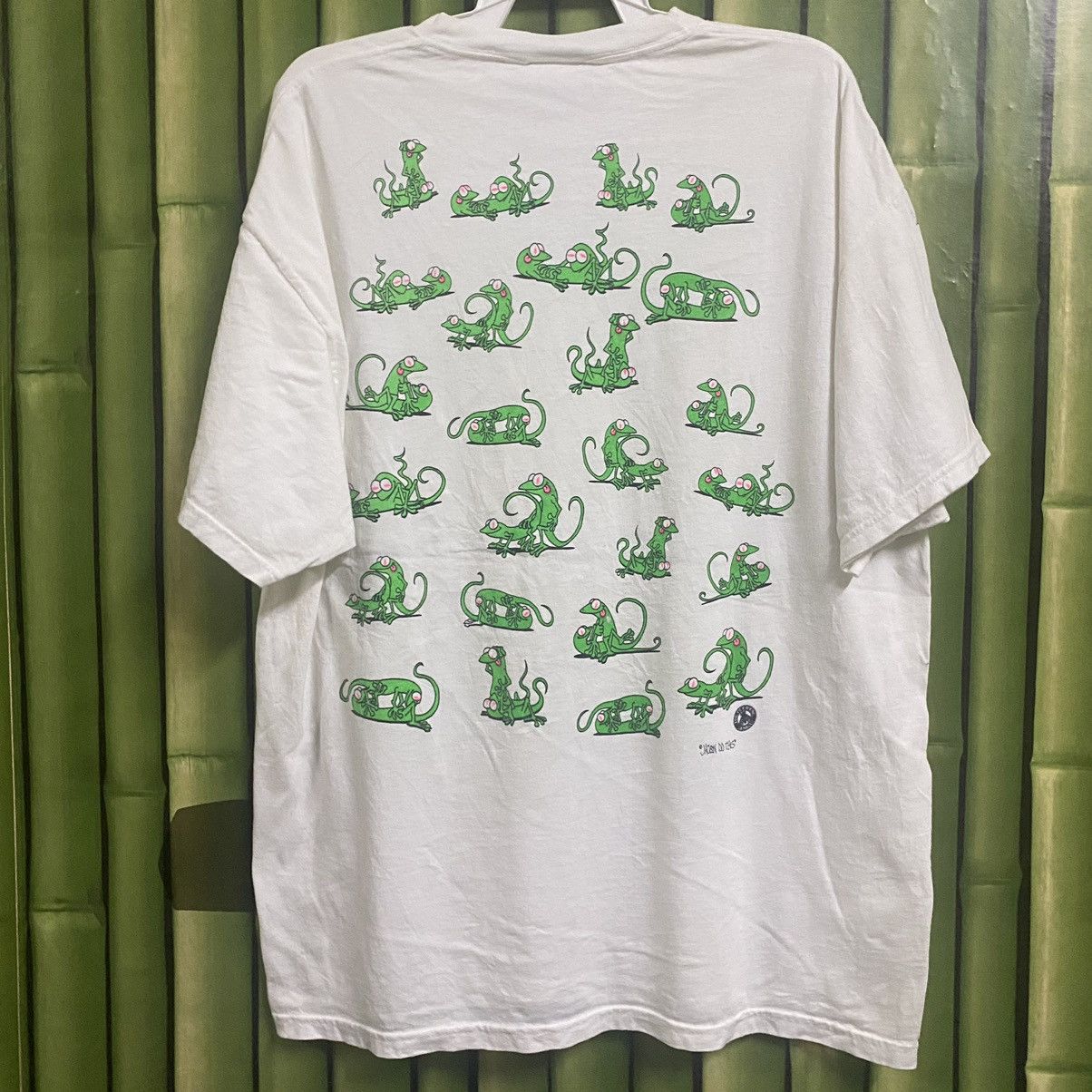 Designer × Vintage Designer x 90' Lizards Tshirt Sex Position X Vintage Size US XL / EU 56 / 4 - 7 Thumbnail