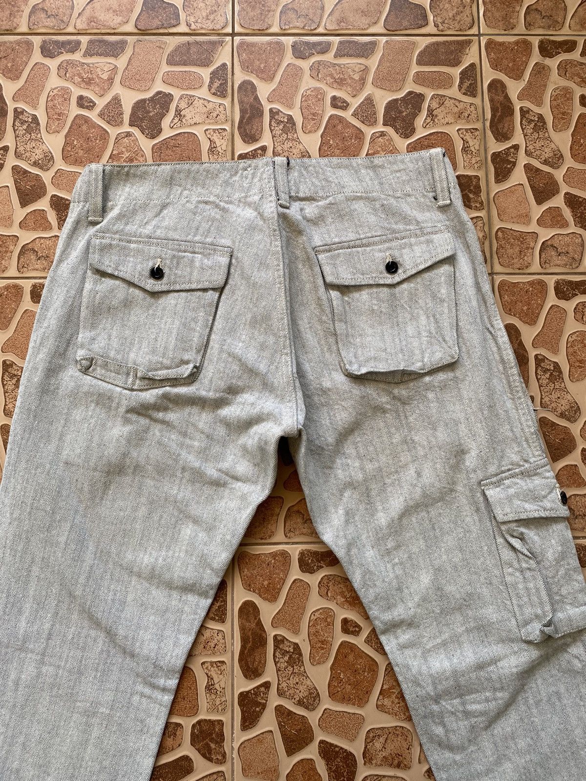 A$AP Rocky × Johnbull Raw Denim Cargo By Johnbull Size US 34 / EU 50 - 6 Thumbnail