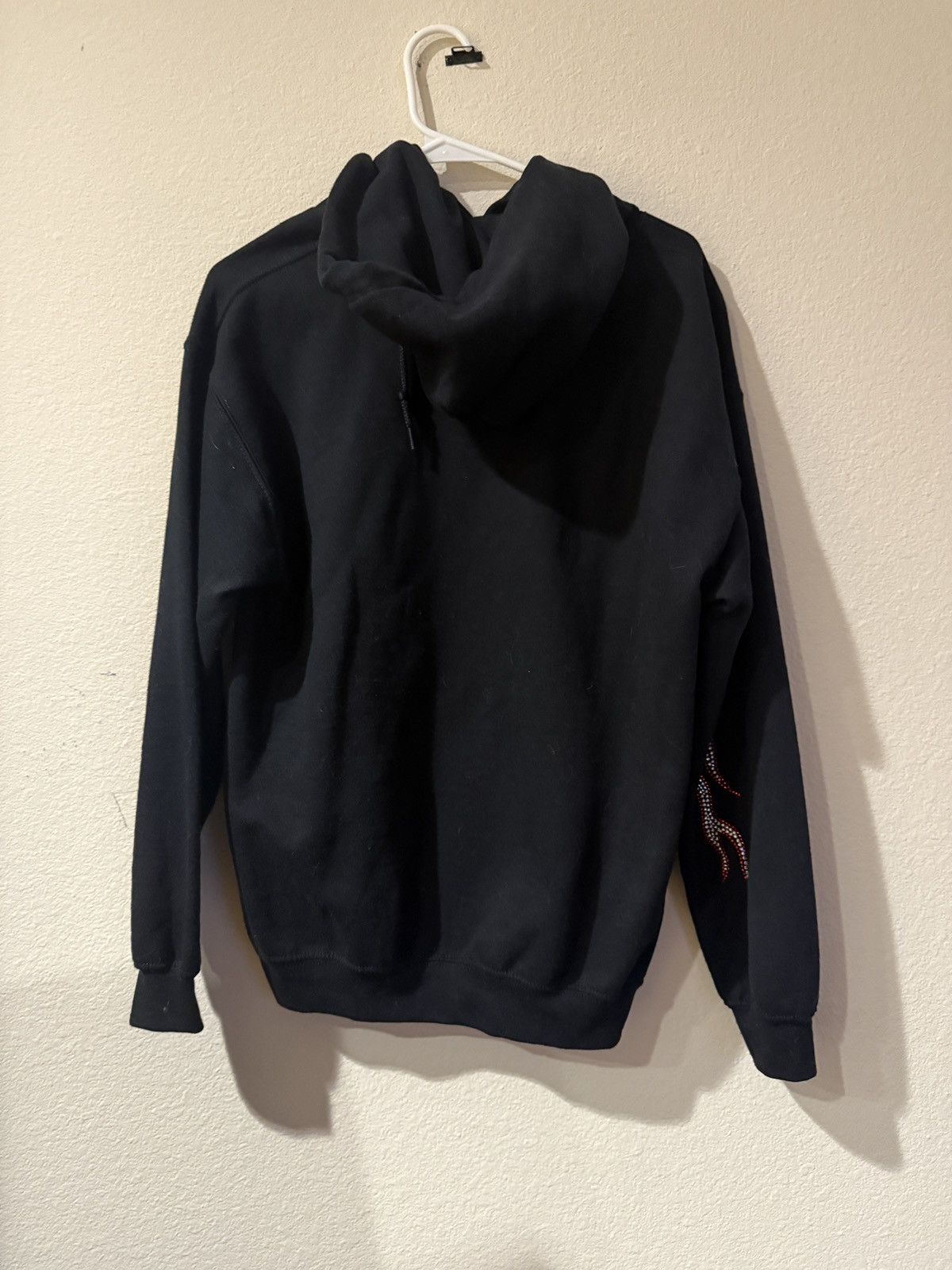Other Black Vintage Hoodie Cross Rhinestones Size US M / EU 48-50 / 2 - 4 Thumbnail
