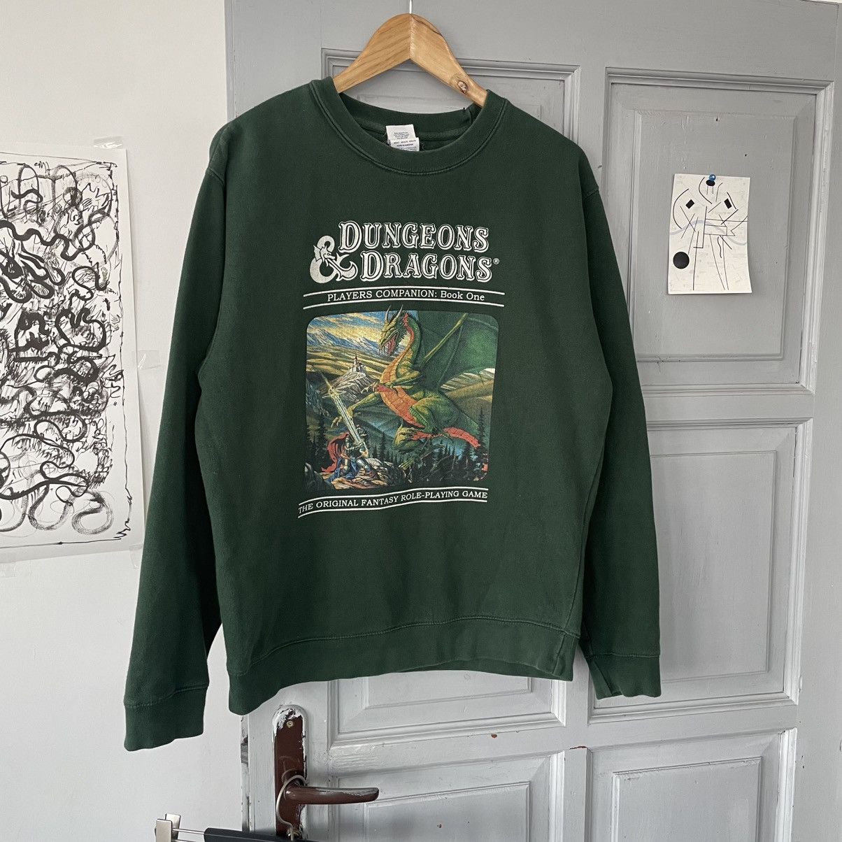 Other × Vintage Vintage 00’s Sweatshirt Fantasy Game Dungeons & dragons Size US M / EU 48-50 / 2 - 2 Thumbnail