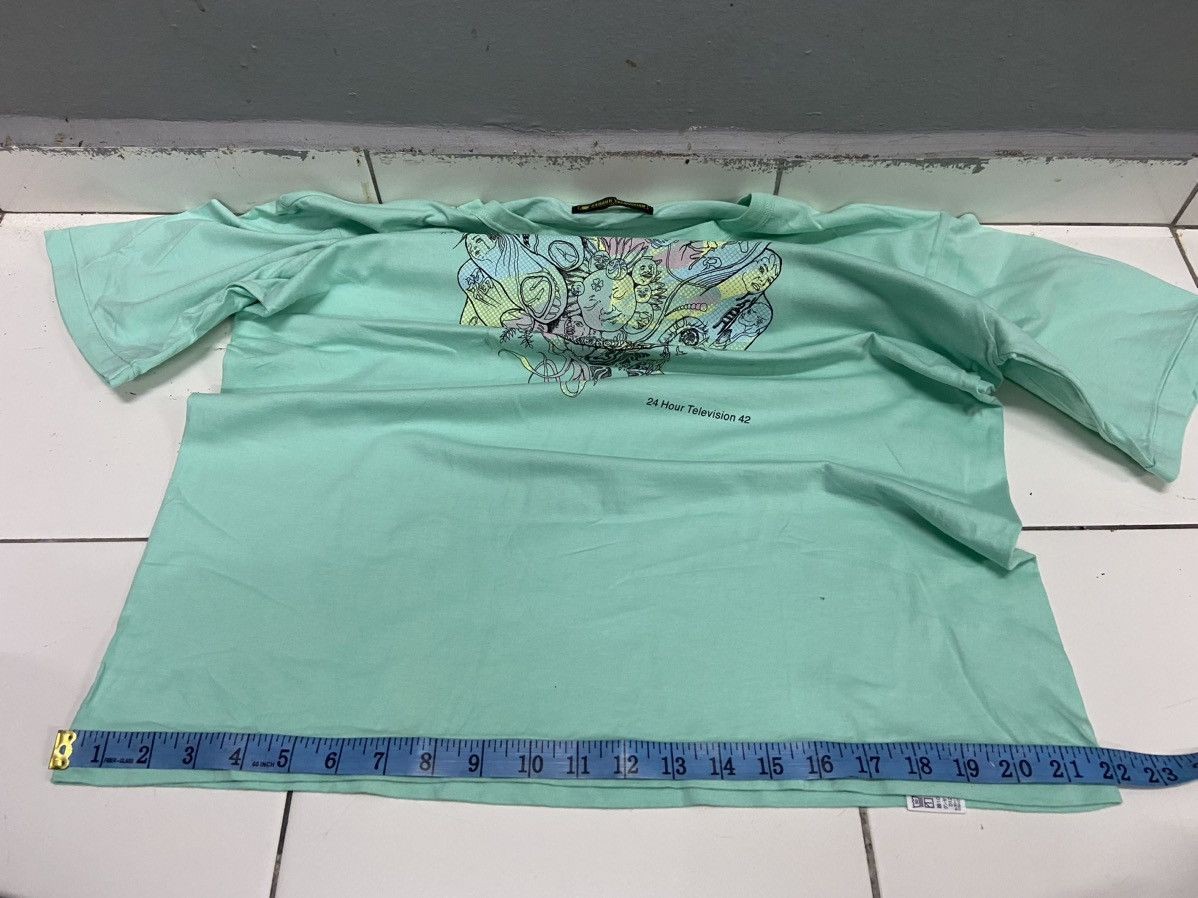 Japanese Brand 24HOUR TELEVISION 42 TAKASHI MURAKAMI ART TEE SHIRT Size US L / EU 52-54 / 3 - 13 Thumbnail