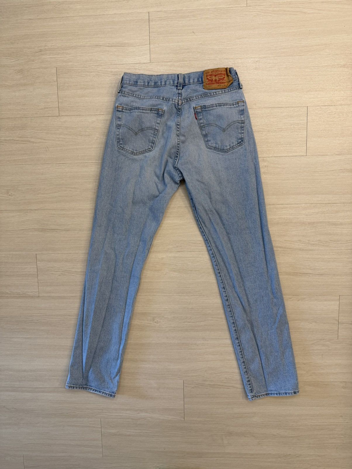 Levi's Levi’s 501 Original Fit Light Wash Jeans Size US 30 / EU 46 - 2 Thumbnail