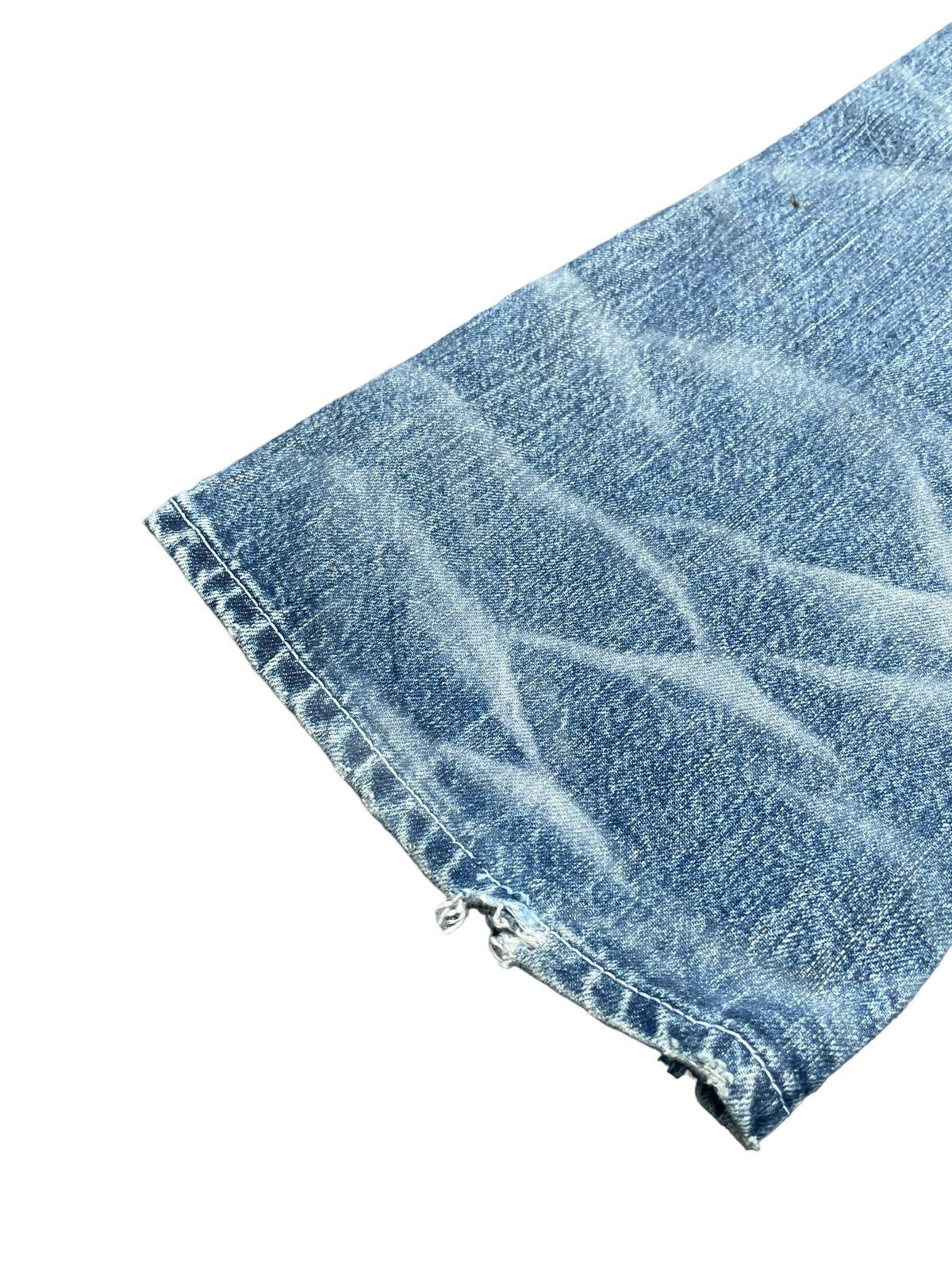 Japanese Brand × Vintage Vintage Blue Way Flare Faded Denim Size US 33 - 7 Thumbnail