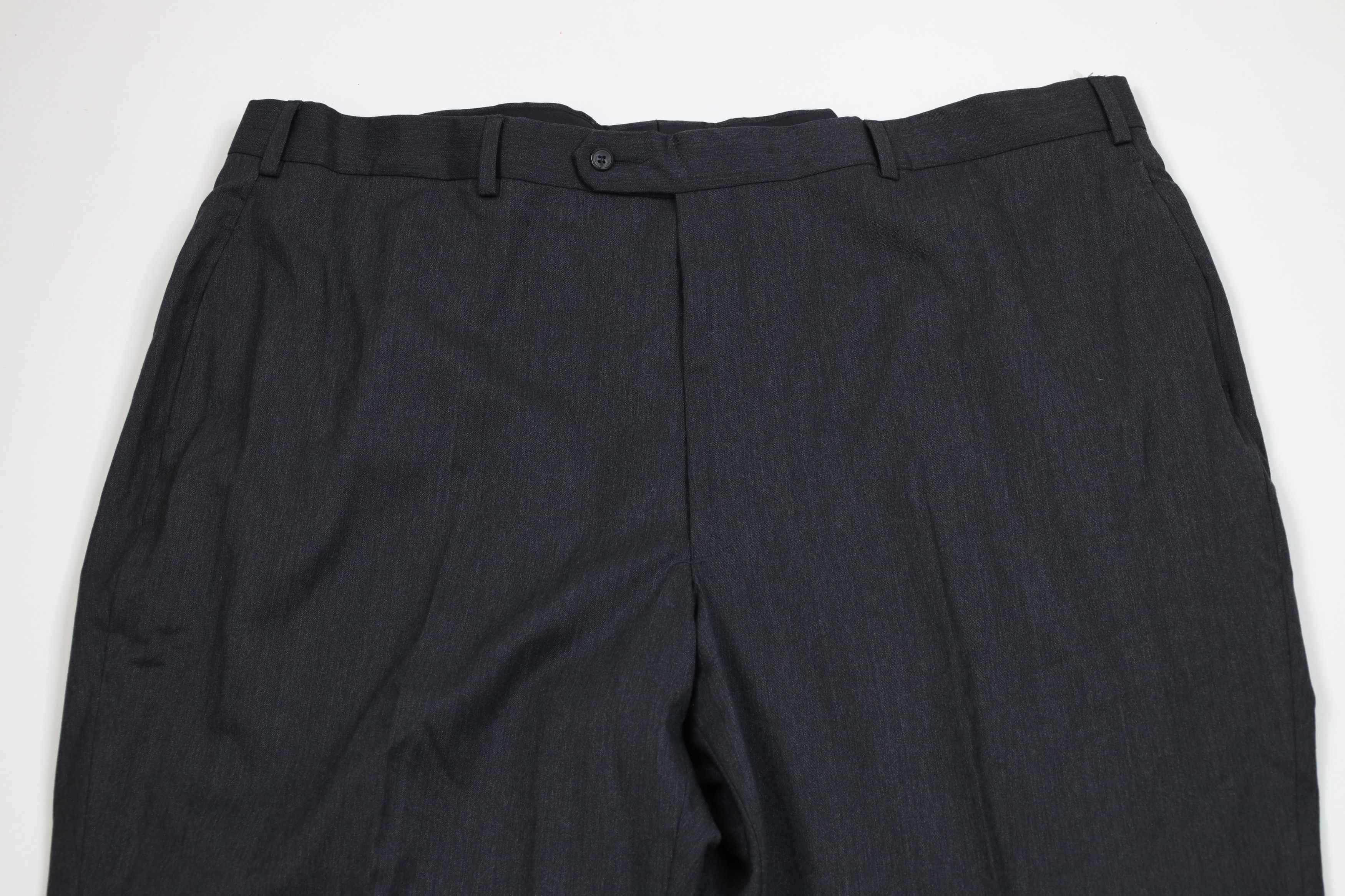 Jos. A. Bank Deadstock Vintage Jos A Bank Gabardine Wide Leg Chino Pants Size US 44 / EU 60 - 2 Thumbnail