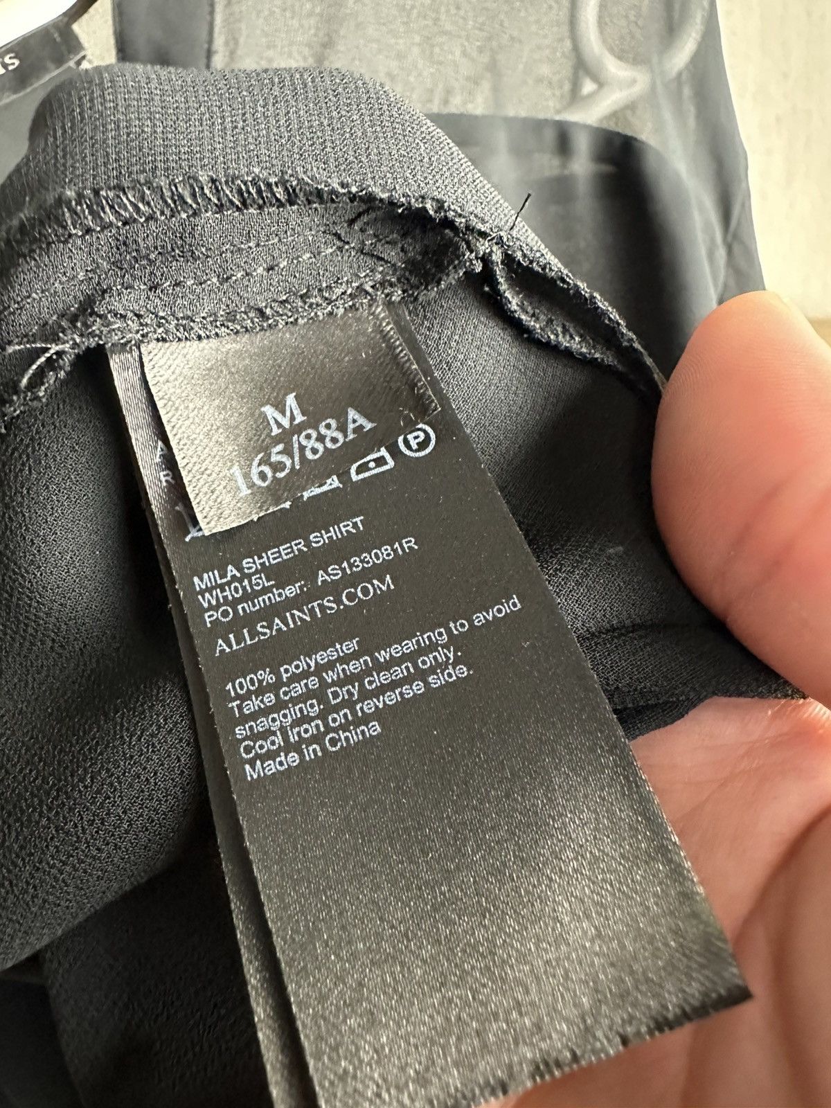 Allsaints Allsaints Womens Shirt Size M / US 6-8 / IT 42-44 - 3 Thumbnail