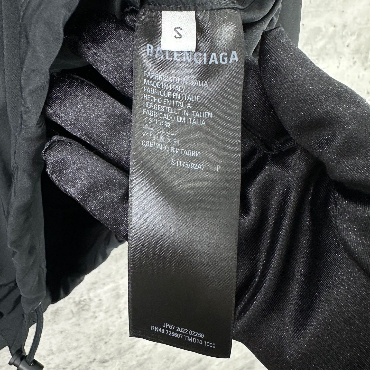 Balenciaga Balenciaga Logo Print Hooded Jacket Size US S / EU 44-46 / 1 - 7 Thumbnail