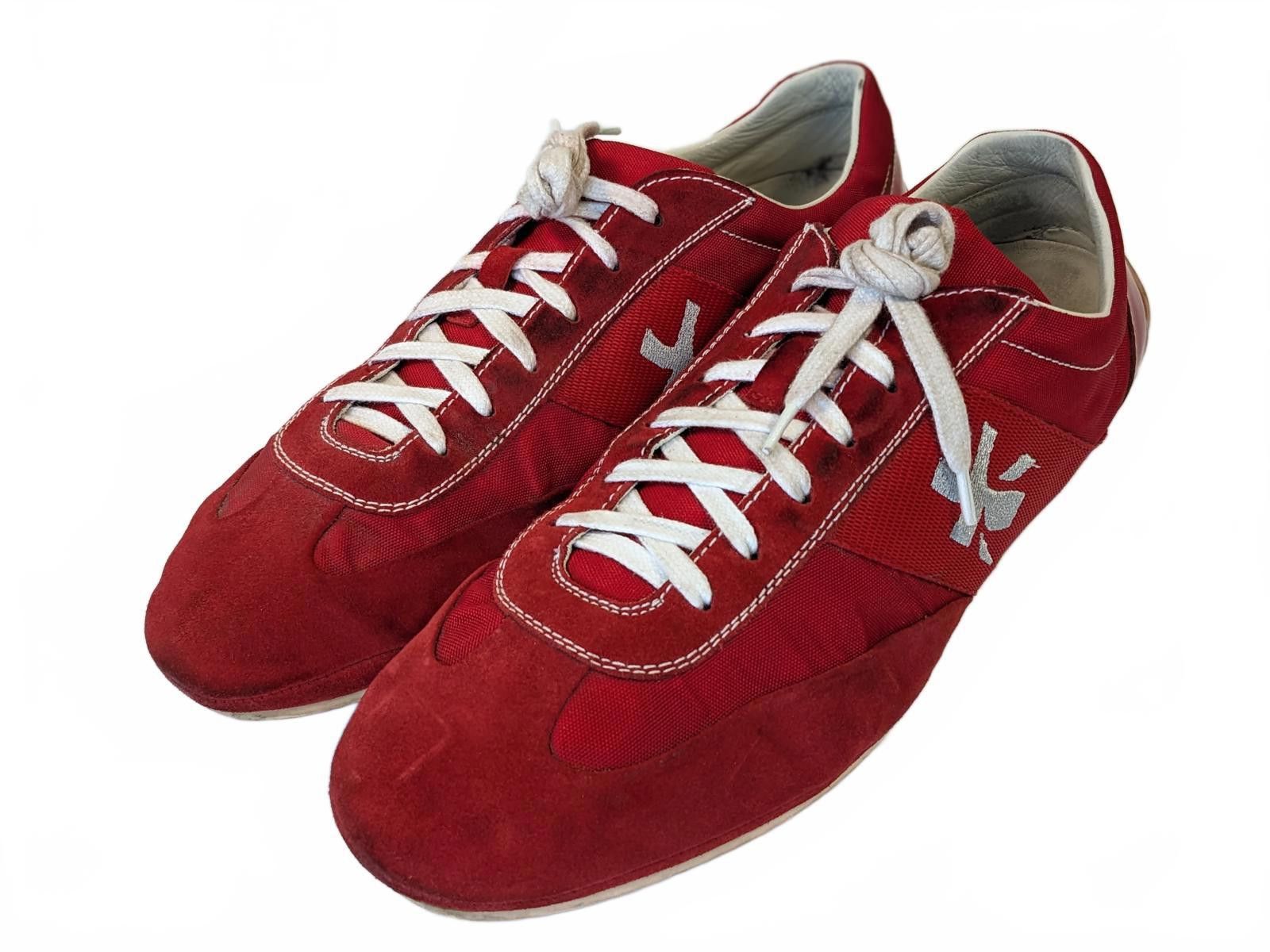 Premiata Premiata Italy Men Sneaker Driving Shoes Blood Red Suede 11 Size US 11 / EU 44 - 3 Thumbnail