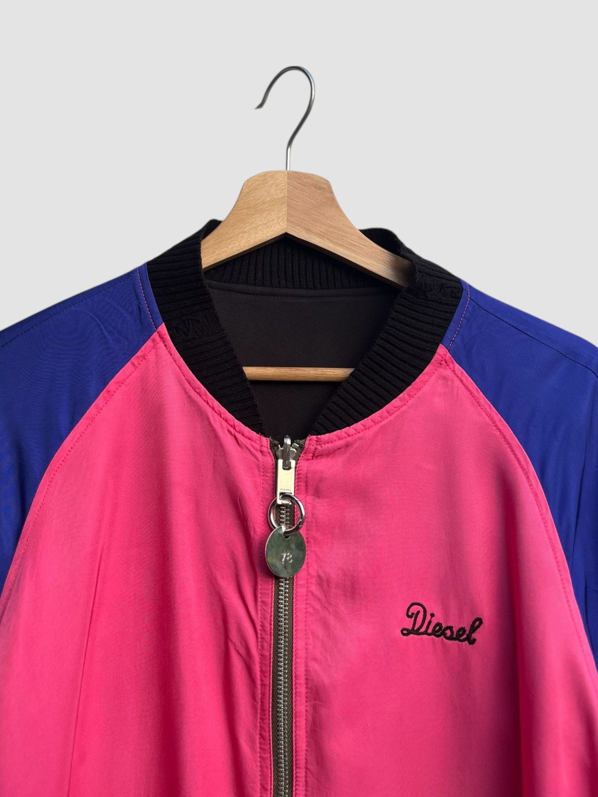 Diesel Black Gold Diesel Braves Reversible Sukajan Jacket Size US XS / EU 42 / 0 - 15 Thumbnail