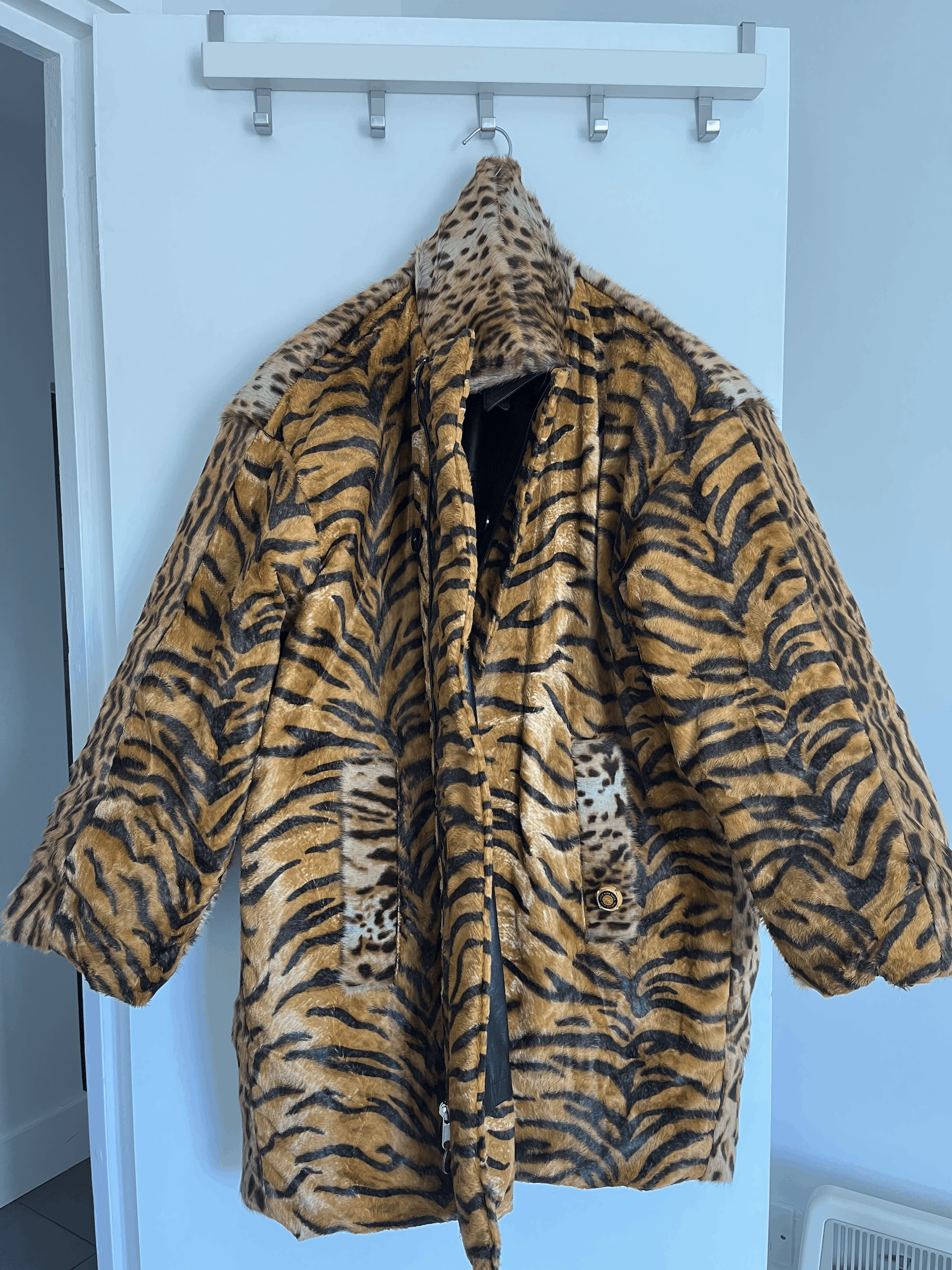 Martine Rose Leopard Reversible Leather Coat Size US M / EU 48-50 / 2 - 3 Thumbnail