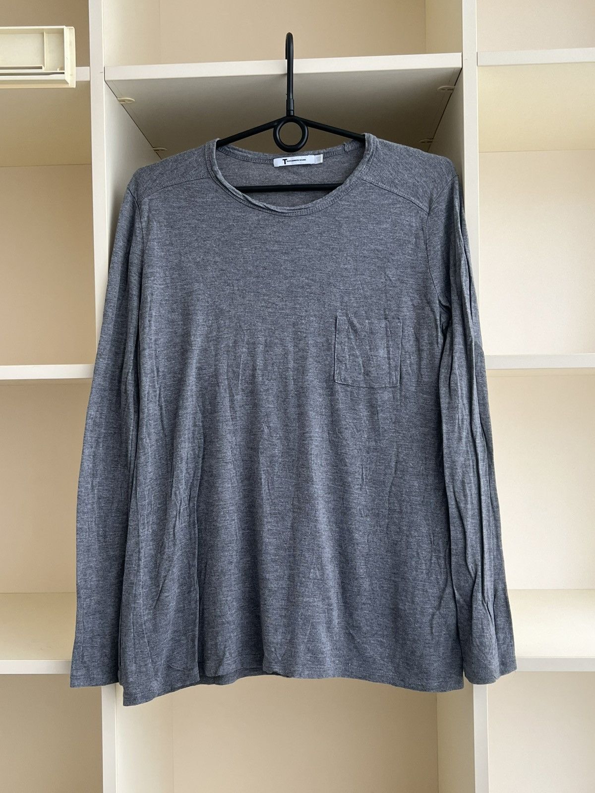 T by Alexander Wang T by Alexander Wang Long Sleeve Gray Mens Size S Size US S / EU 44-46 / 1 - 1 Thumbnail