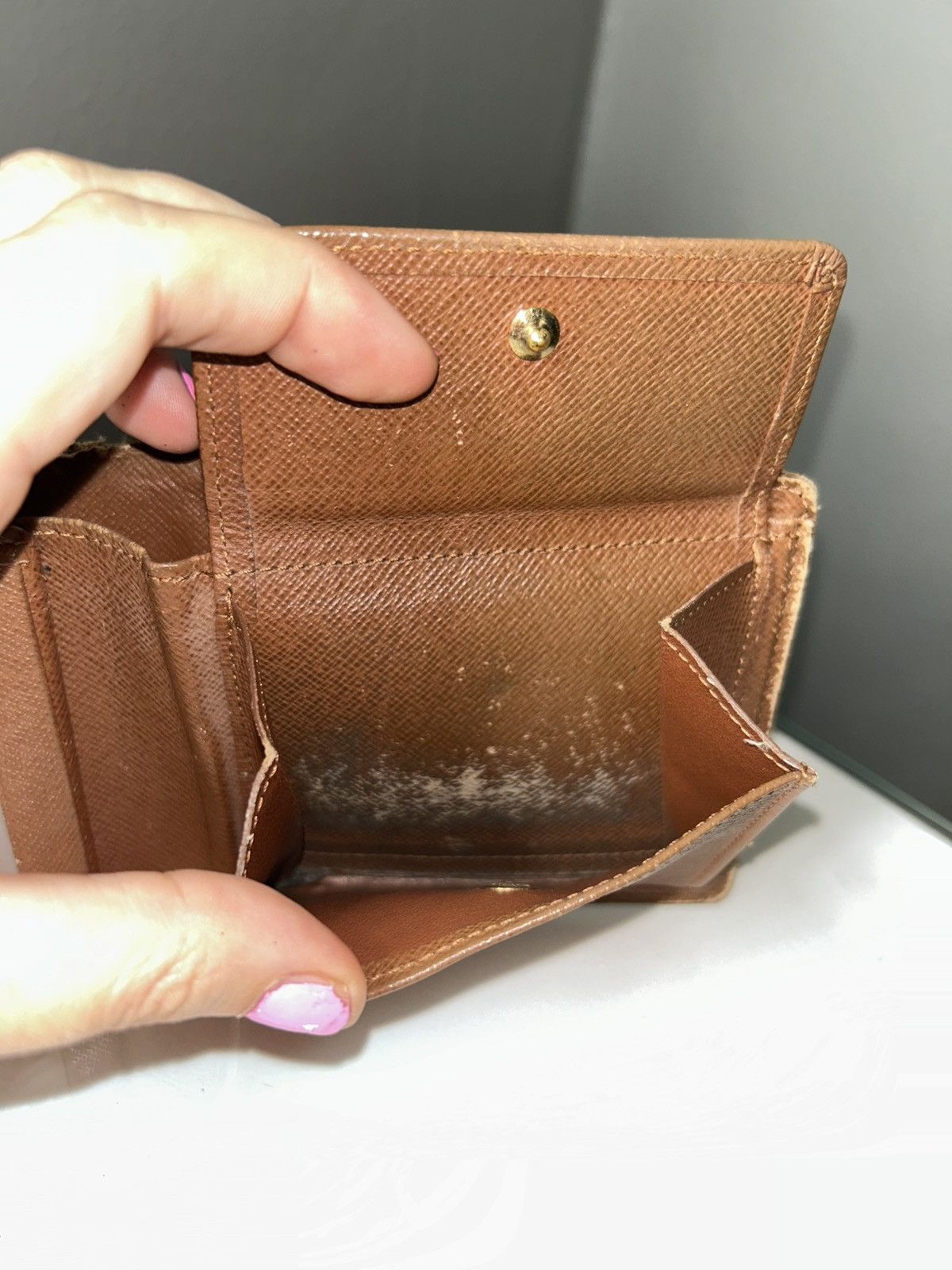 Louis Vuitton Louis Vuitton Monogram Double Flap Bifold Wallet SP0027 Size ONE SIZE - 5 Thumbnail