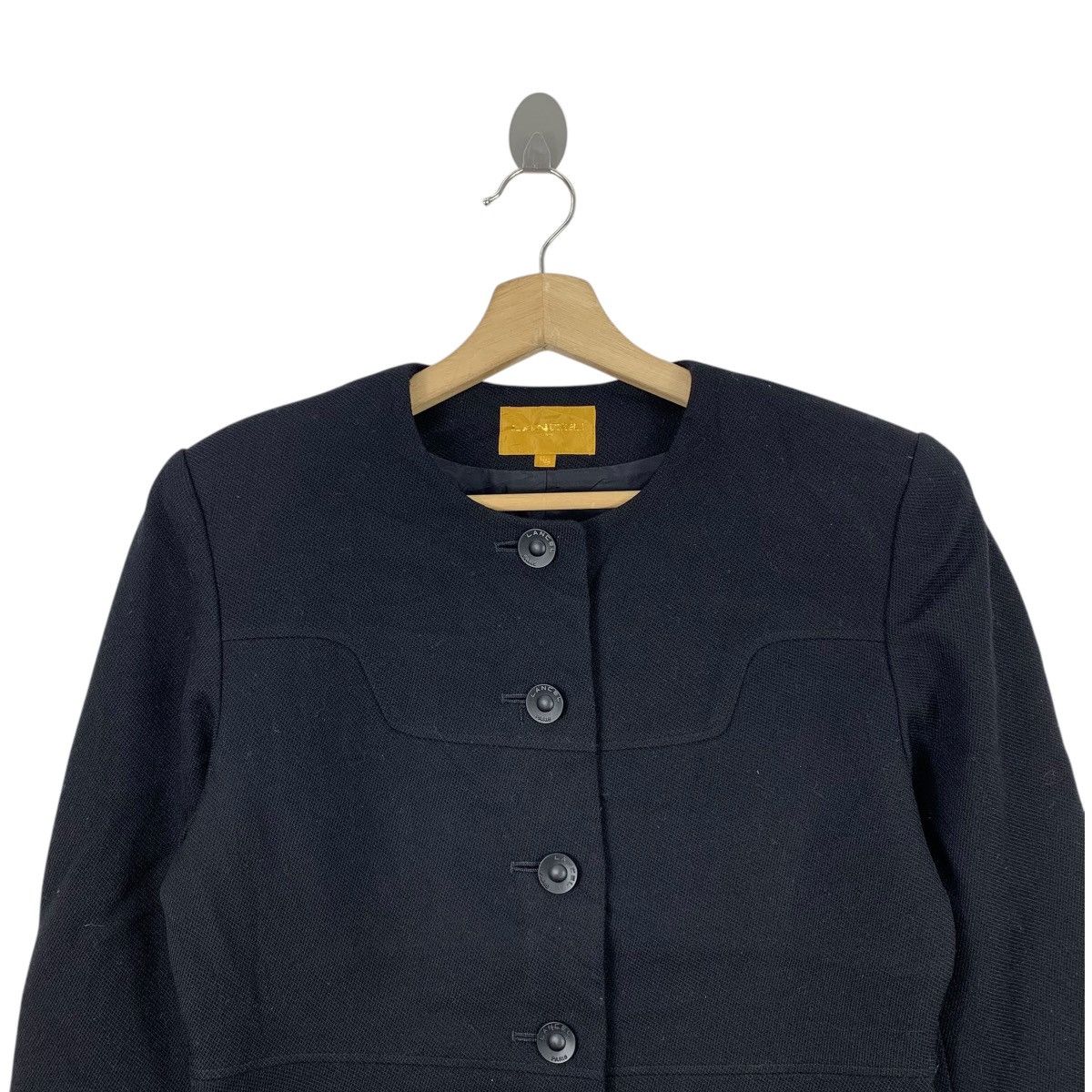Lancel × Vintage Vintage LANCEL Paris Casualwear Designer Blazer Coat Jacket Size S / US 4 / IT 40 - 4 Thumbnail