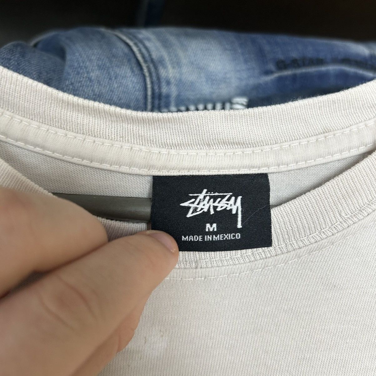 Stussy Mens Stussy Small logo Streetwear y2k skate tee Size US M / EU 48-50 / 2 - 10 Thumbnail