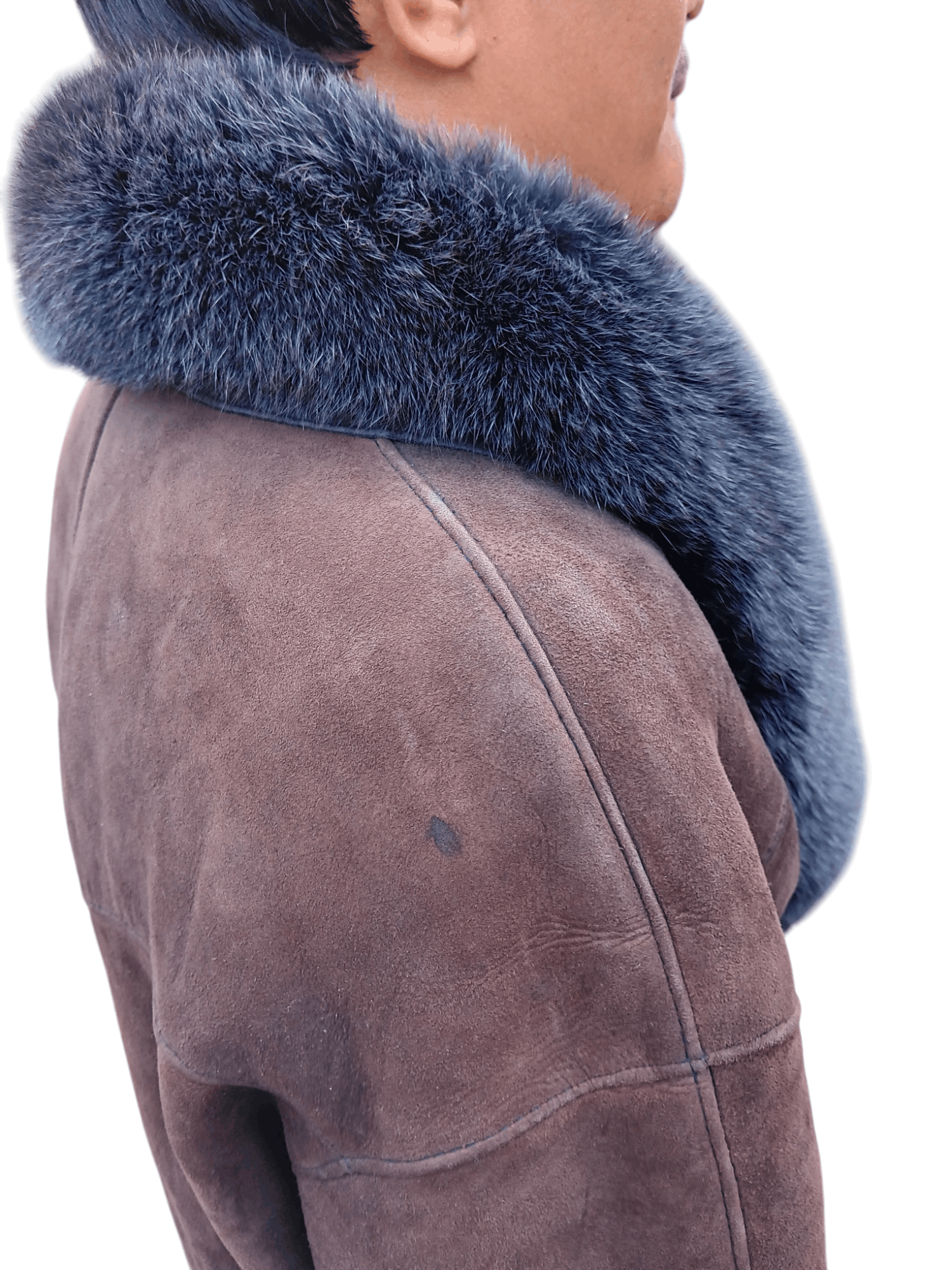 MOBA Sheep skin shearling fur coat jacket