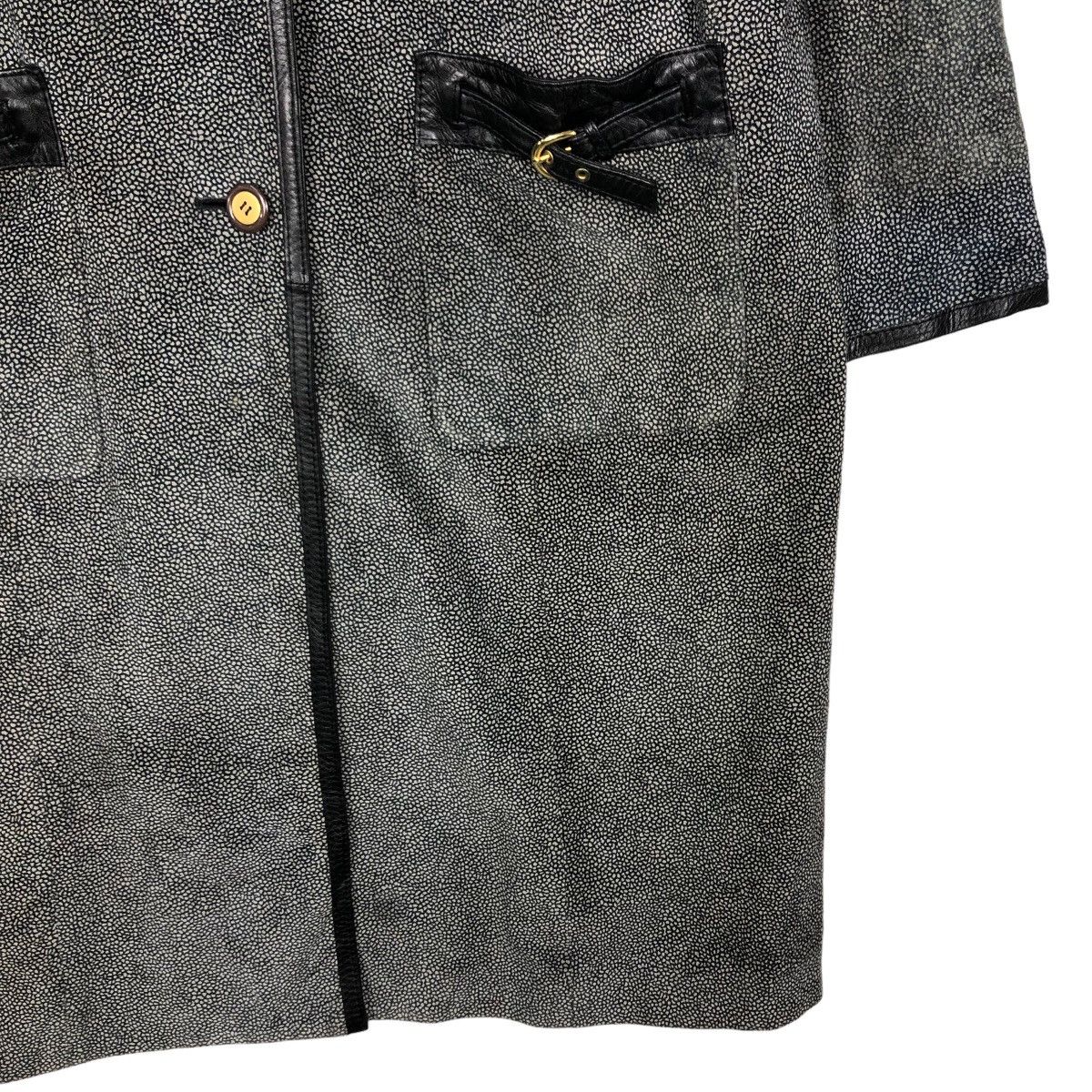 Japanese Brand 🔥Vintage Long Leather Jacket Partina Tokyo Fur Issey Miyake Size US L / EU 52-54 / 3 - 5 Thumbnail